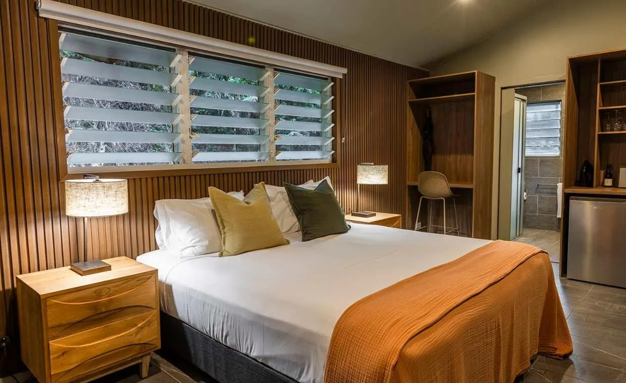 Bedroom, Bed in Daintree Ecolodge