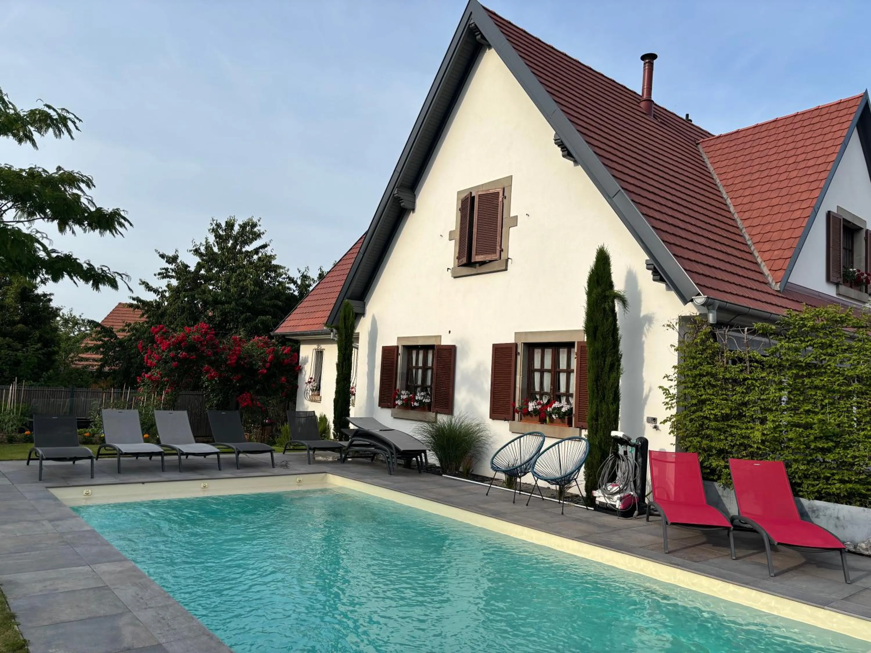 Property building in Les Chambres Chez Christine