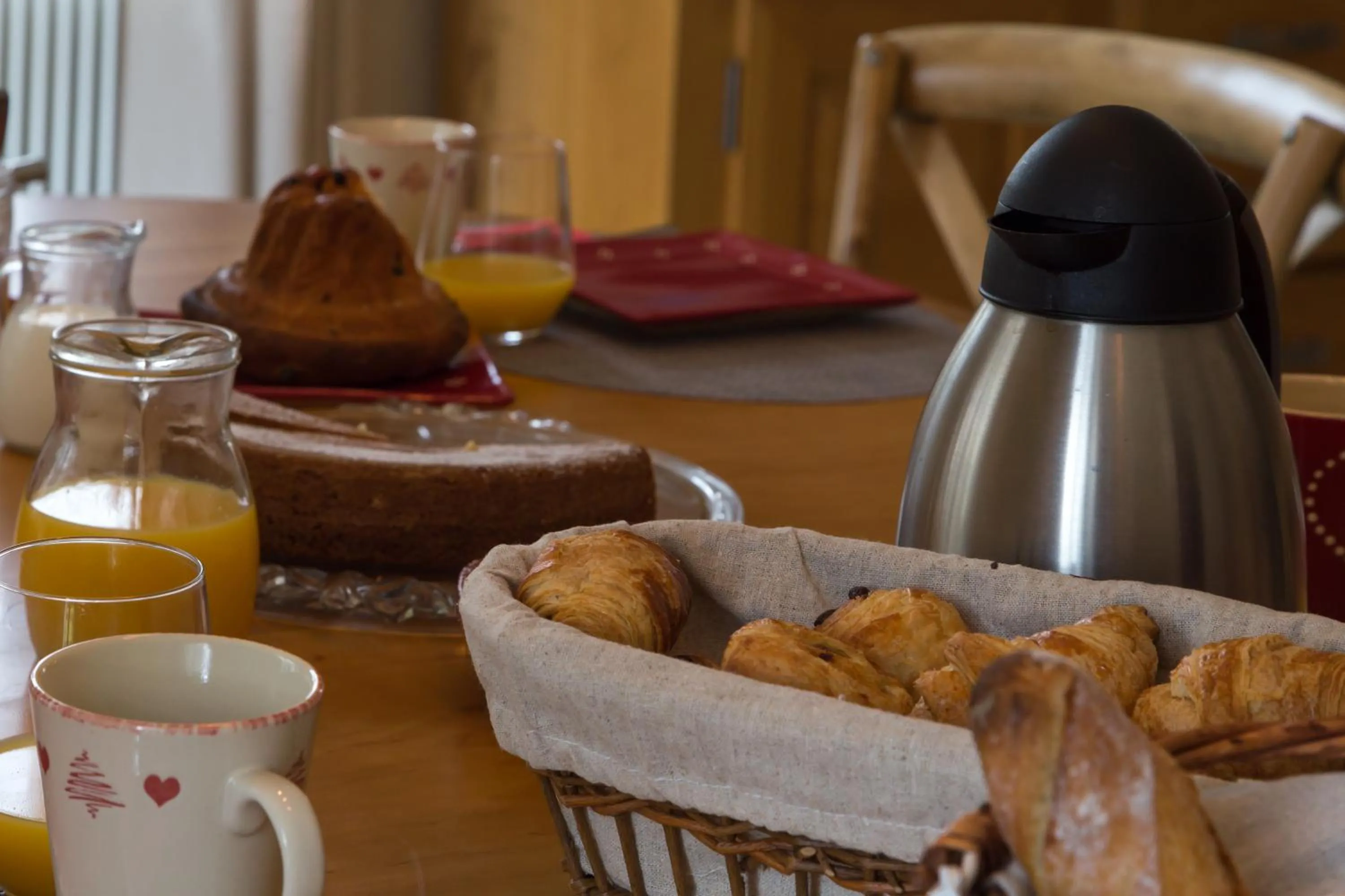 Breakfast in Les Chambres Chez Christine