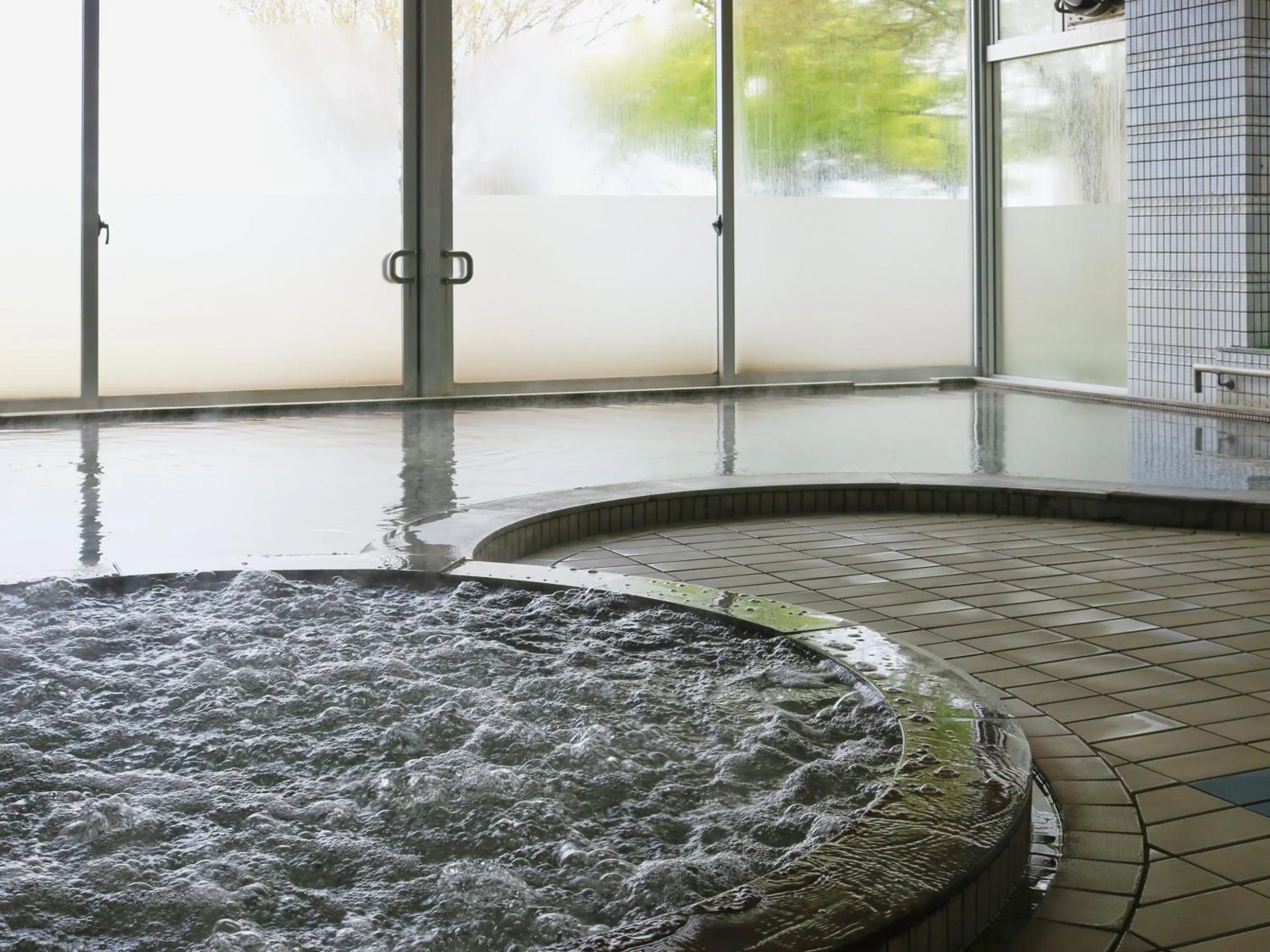 Hot Spring Bath in Niitsuru Onsen Nda