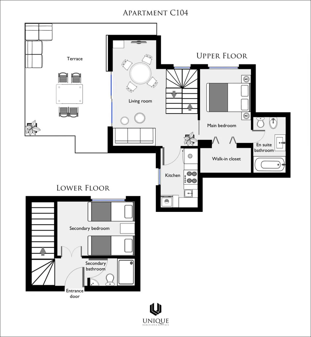 Unique Rentals - Placa Catalunya Central Apartments
