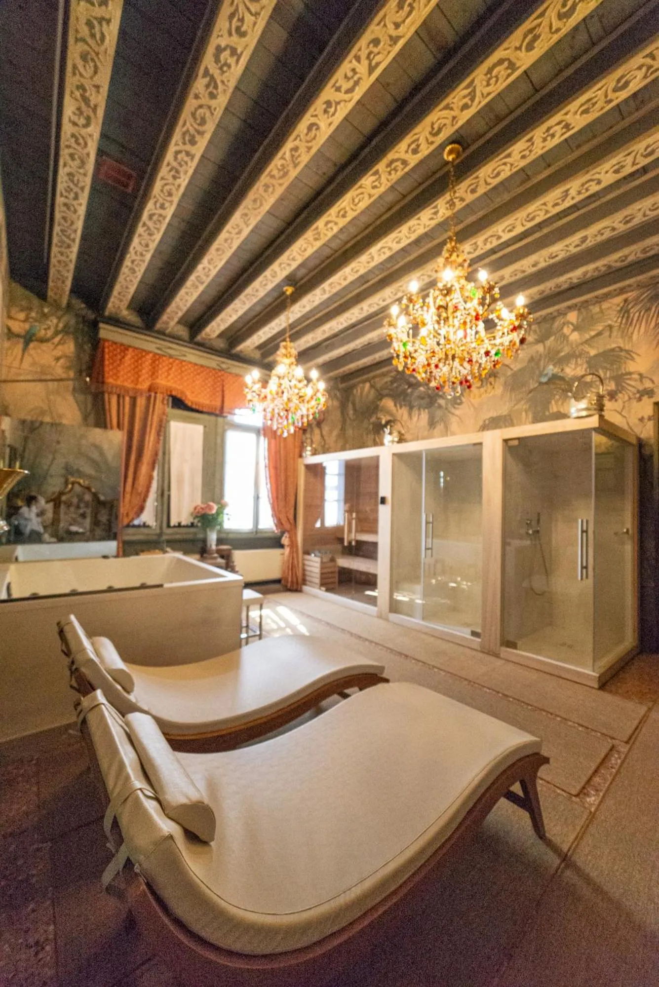 Spa and wellness centre/facilities in Relais Castello Bevilacqua