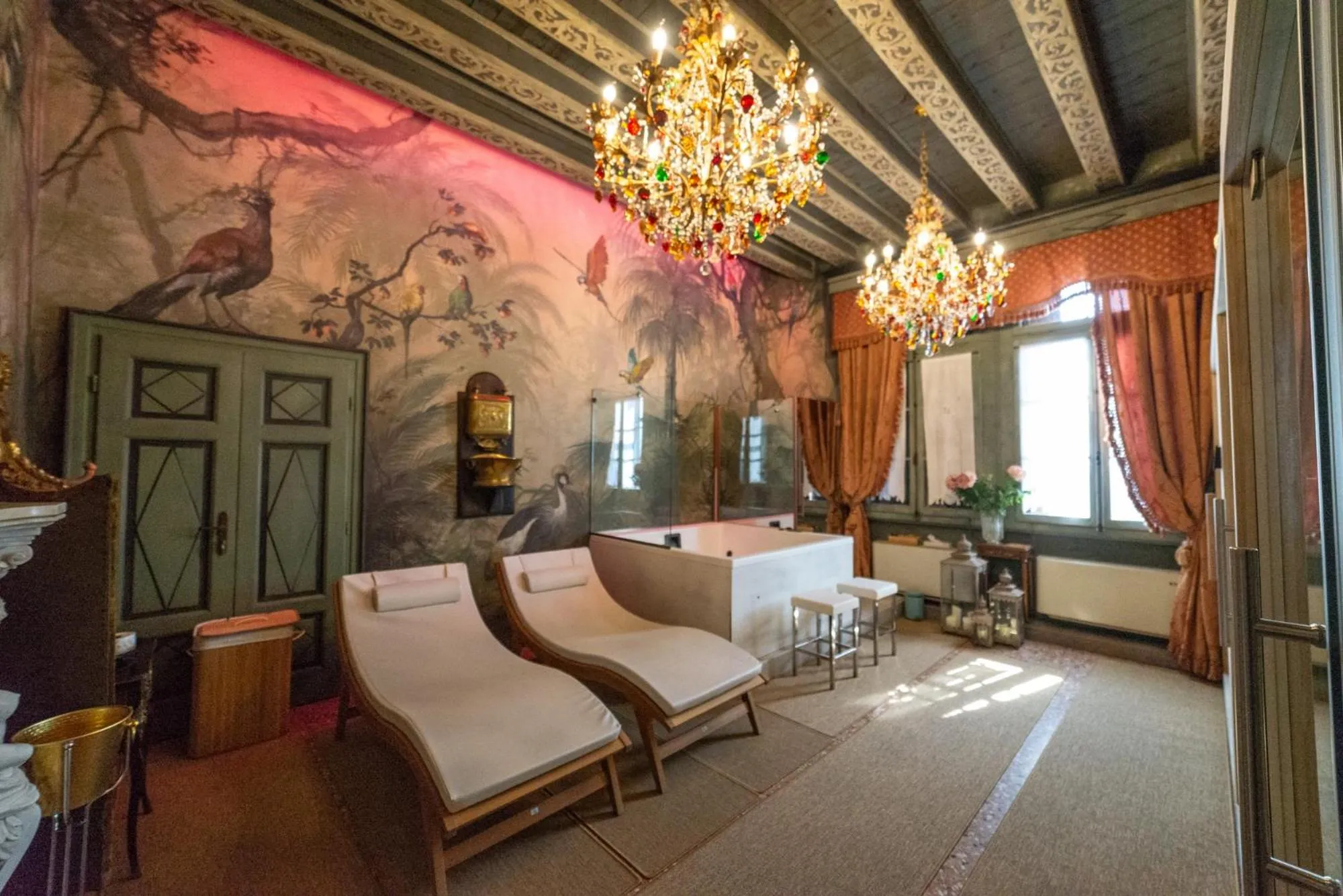 Spa and wellness centre/facilities in Relais Castello Bevilacqua
