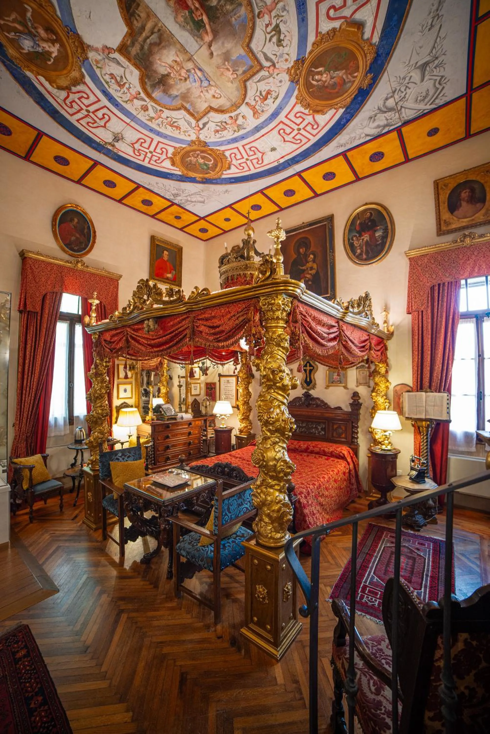 Bedroom in Relais Castello Bevilacqua