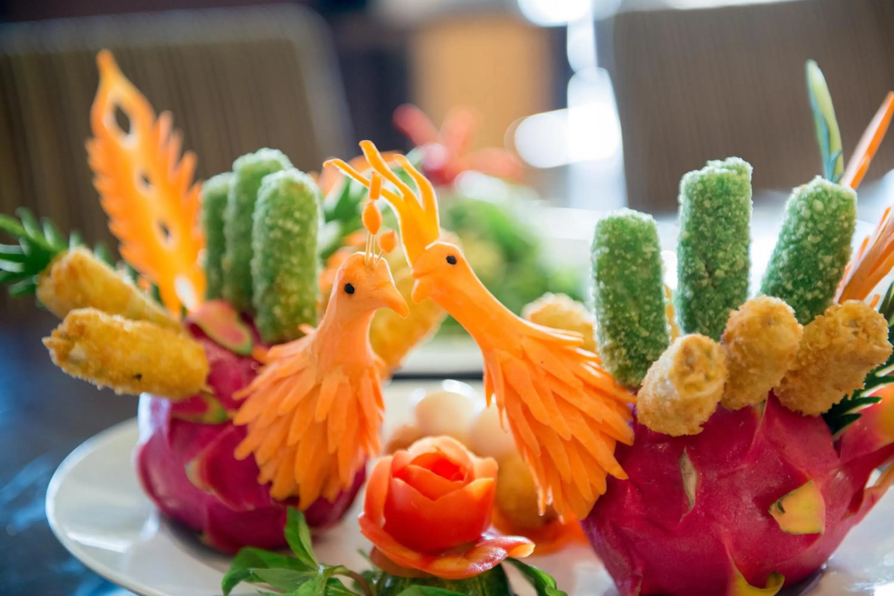 Food in Muong Thanh Holiday Hue Hotel