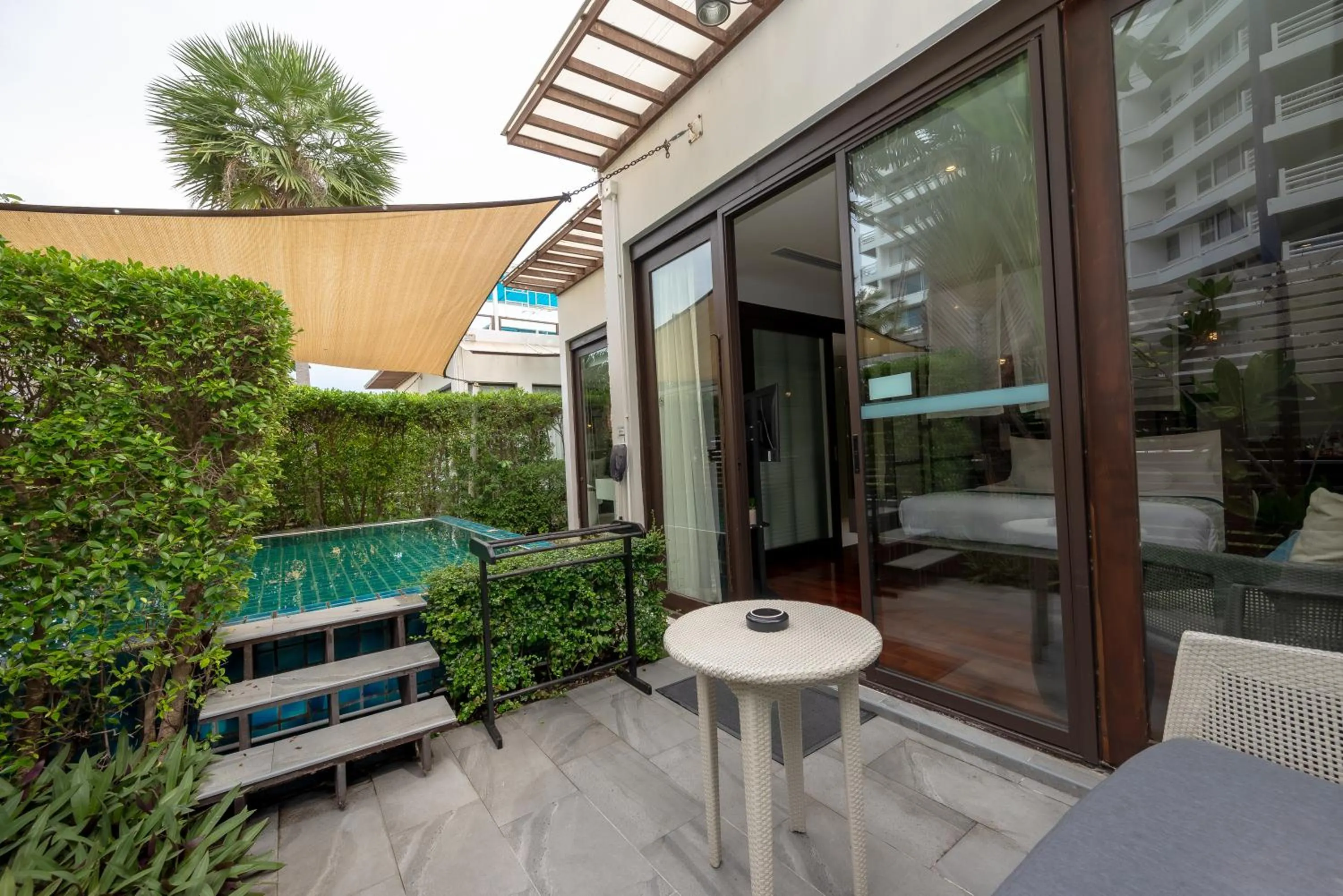 Pool view in The Rock Hua Hin Beachfront Spa Resort