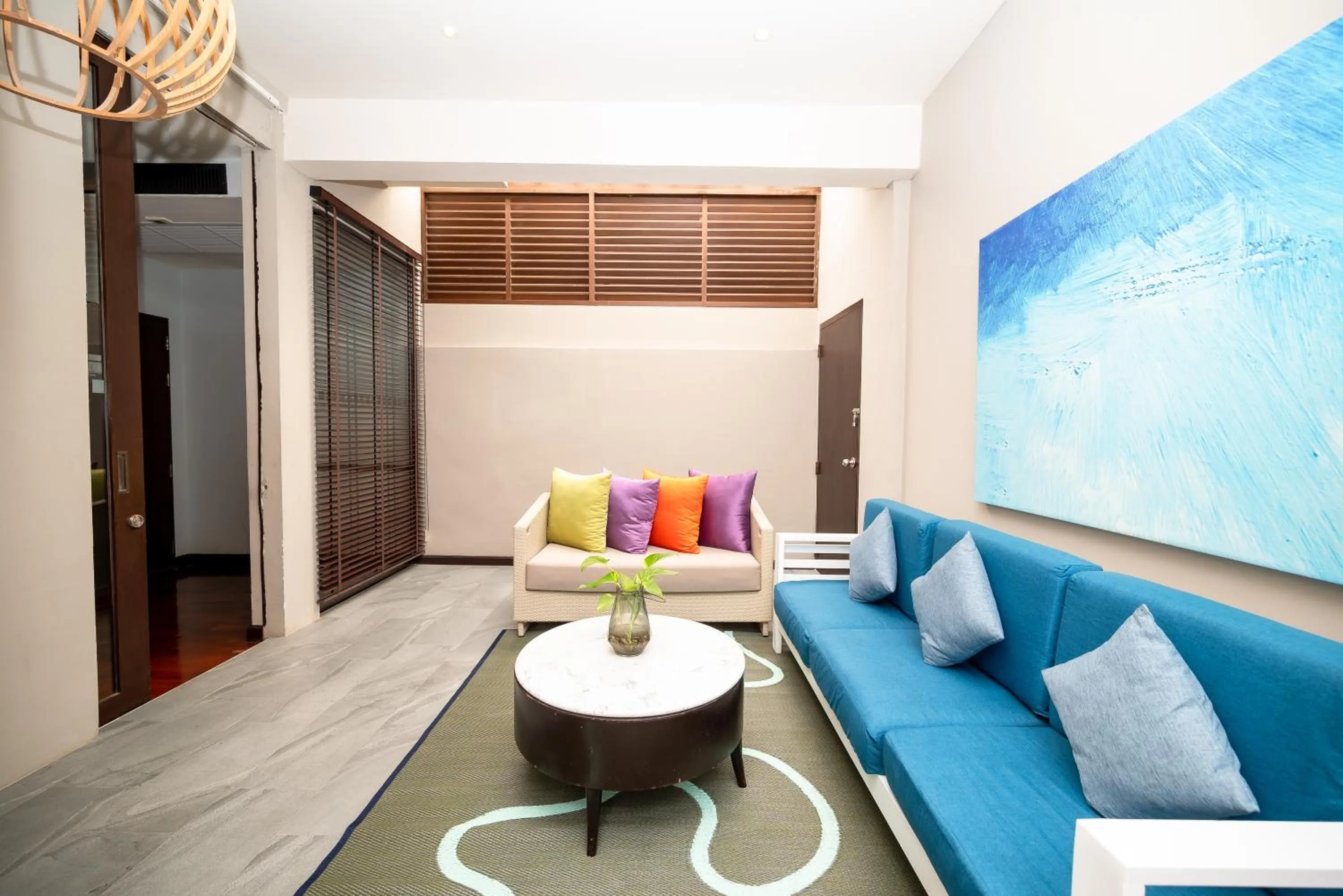 Living room in The Rock Hua Hin Beachfront Spa Resort