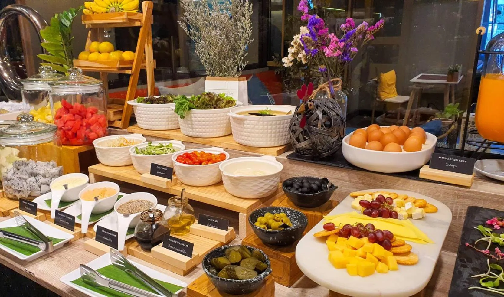 Breakfast in The Rock Hua Hin Beachfront Spa Resort