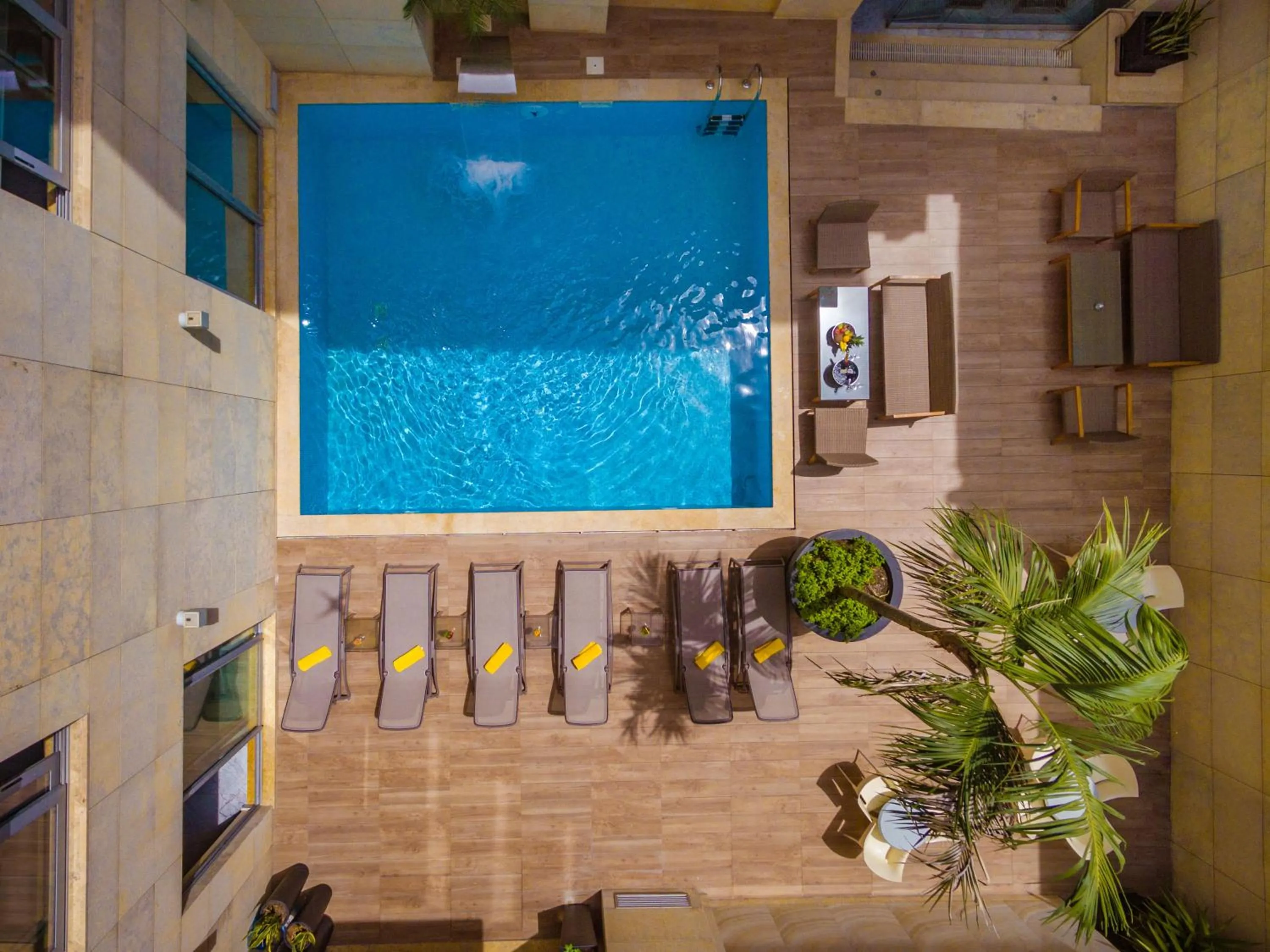 Swimming pool in Nafs Hotel