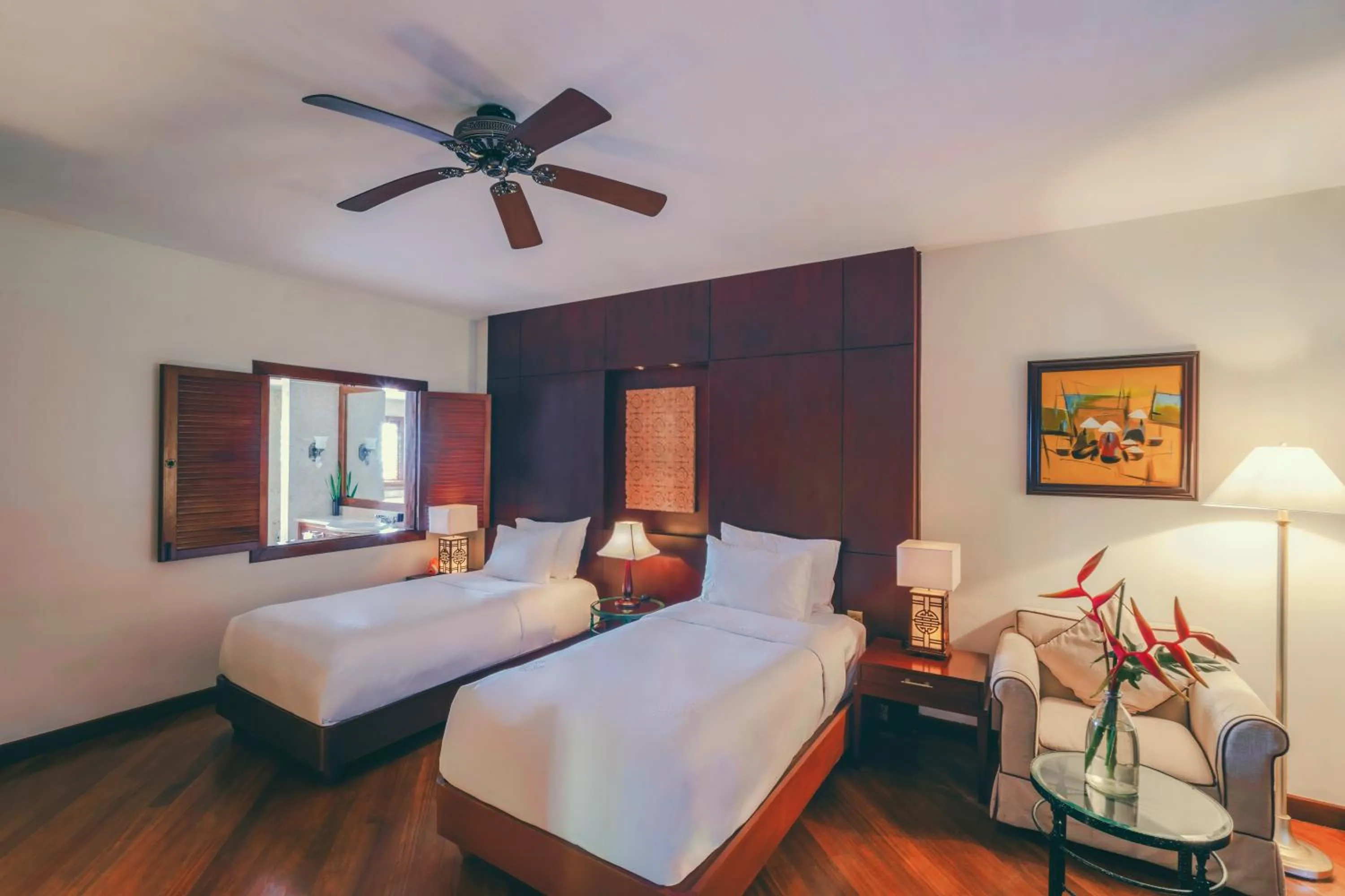 Bedroom, Bed in Furama Resort Danang