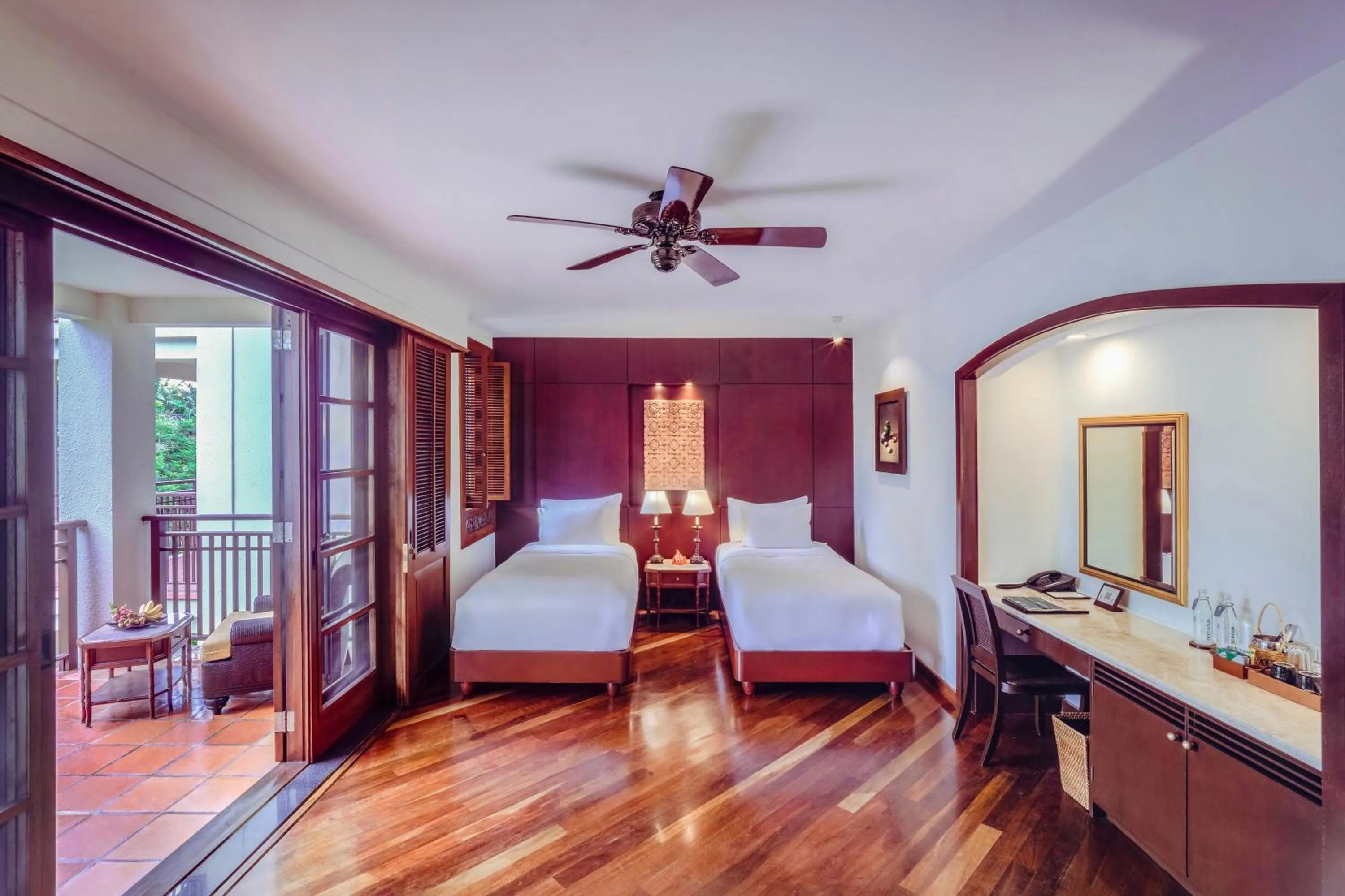 Bed in Furama Resort Danang