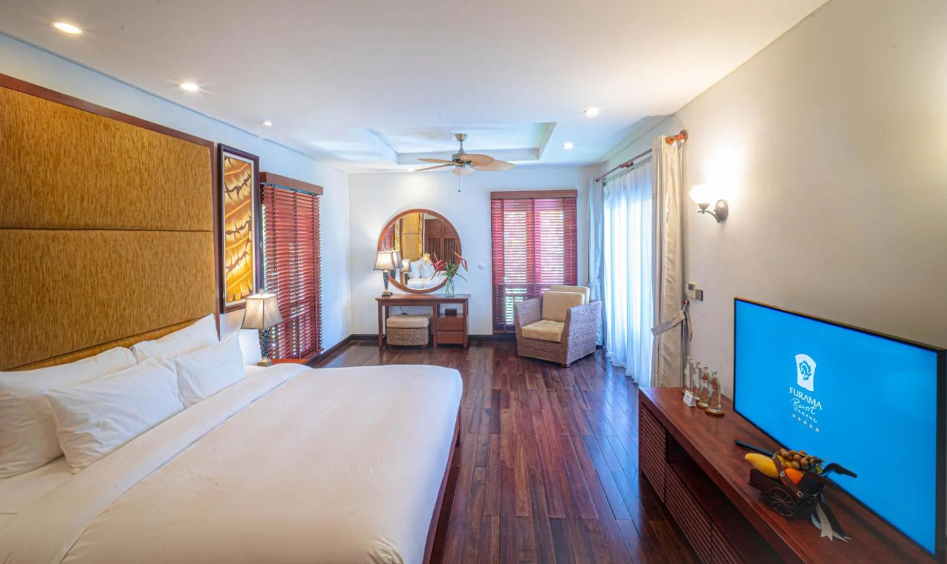 Bed in Furama Resort Danang