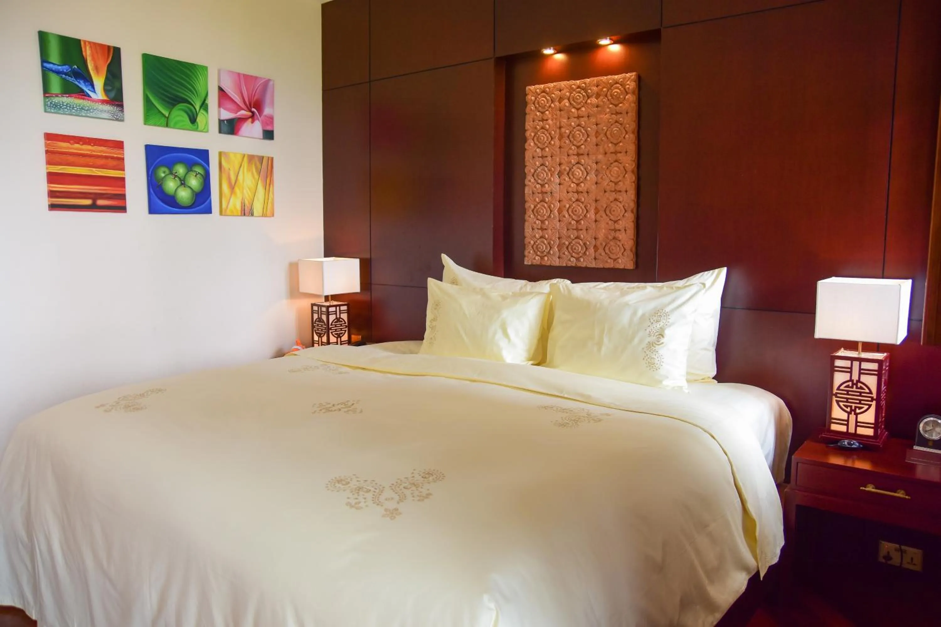 Bed in Furama Resort Danang