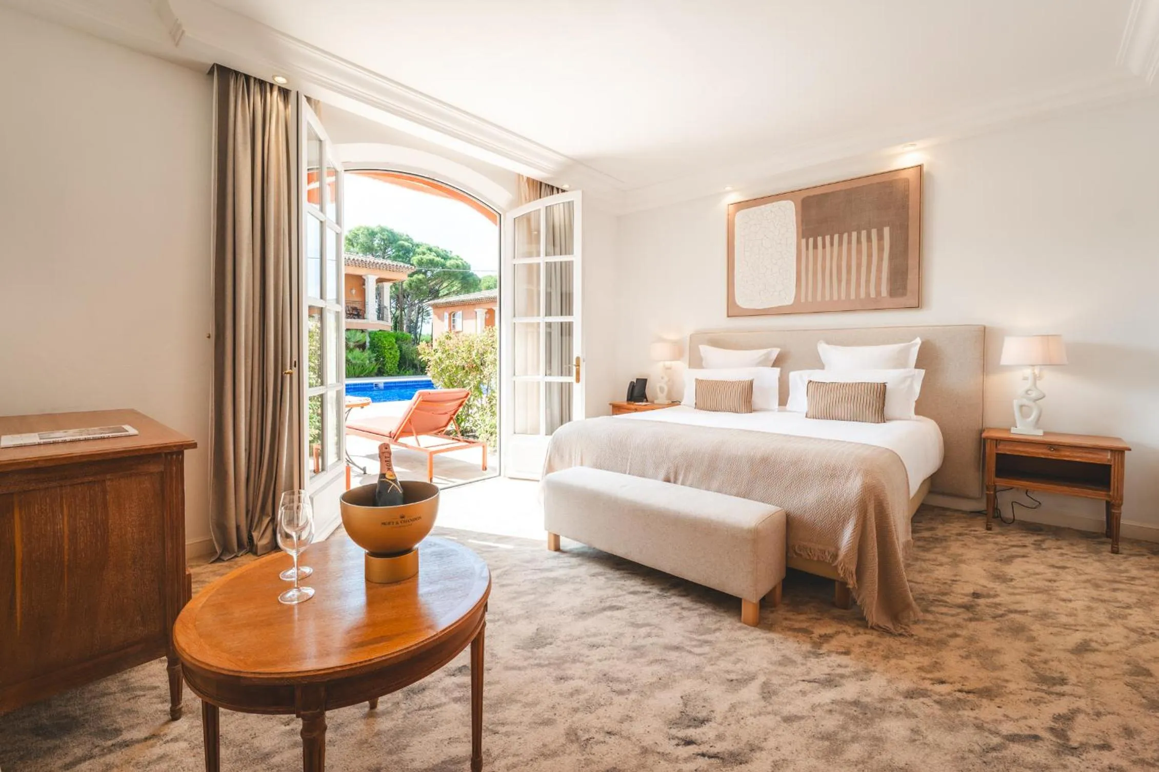 Bedroom in Domaine de l'Astragale