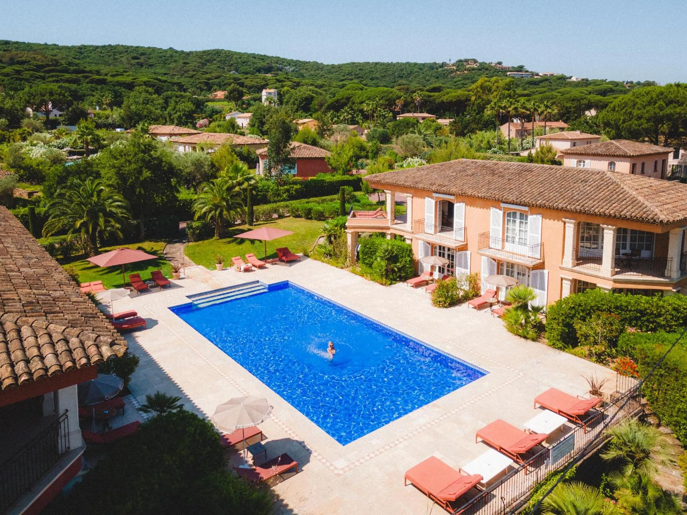 Swimming pool in Domaine de l'Astragale