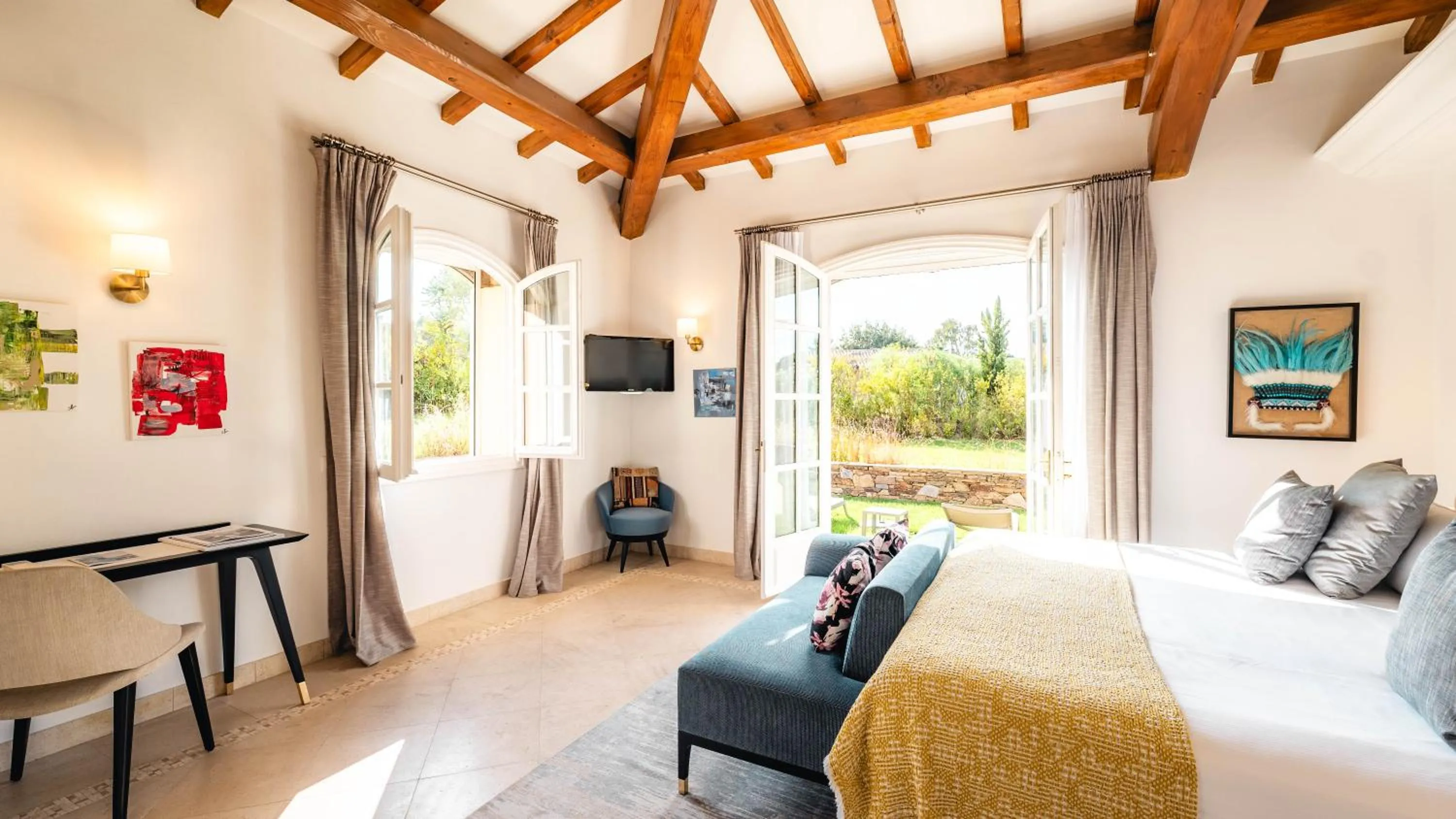 Bedroom in Domaine de l'Astragale