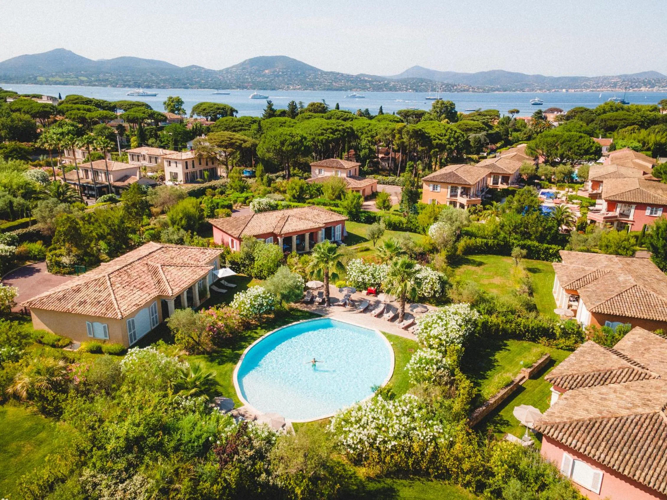 Bird's eye view in Domaine de l'Astragale