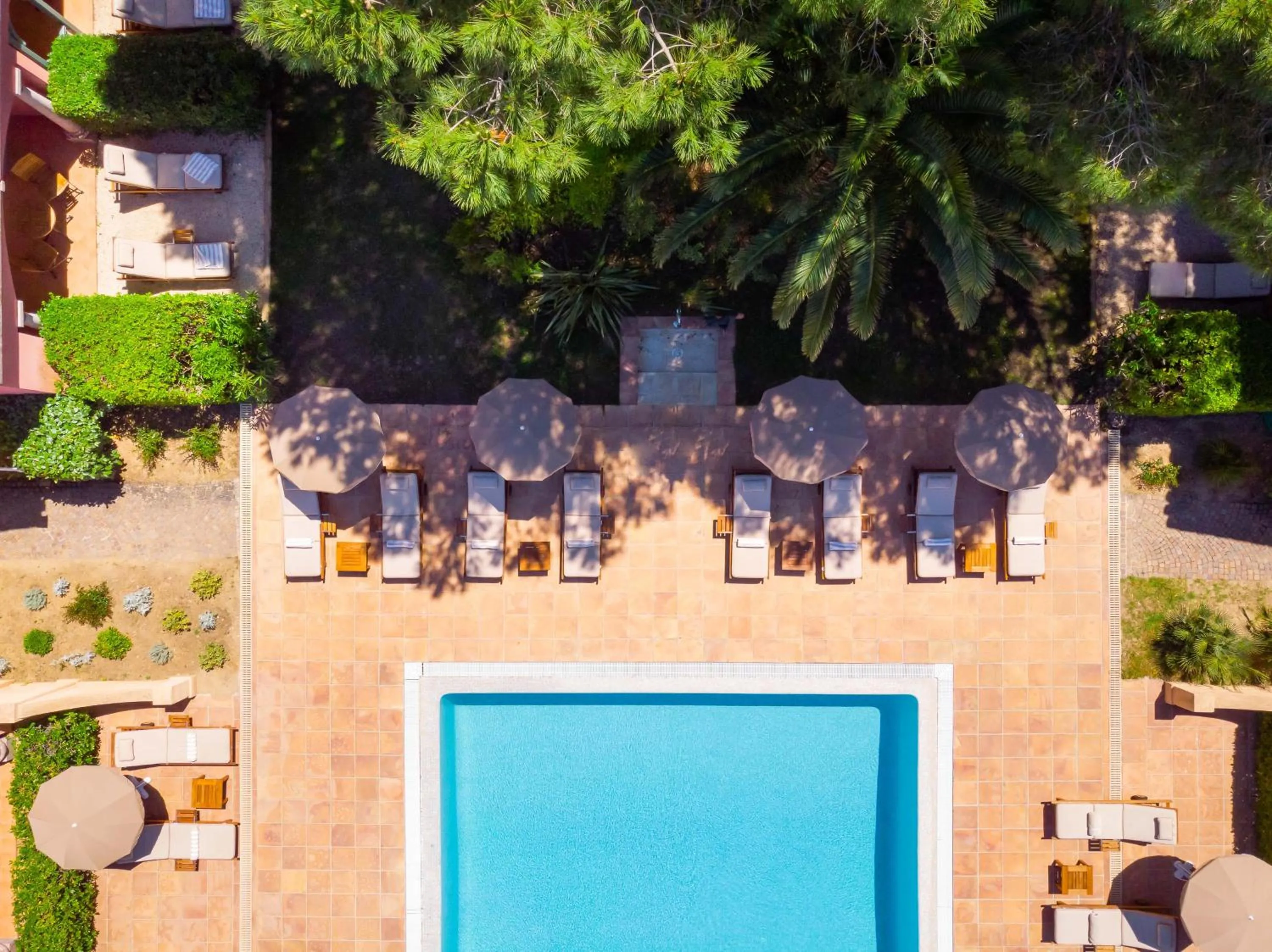 Pool view in Domaine de l'Astragale