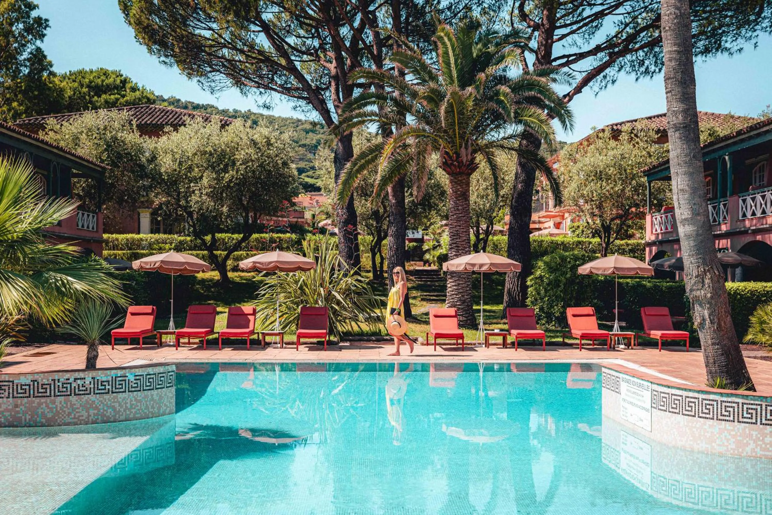 Swimming pool in Domaine de l'Astragale