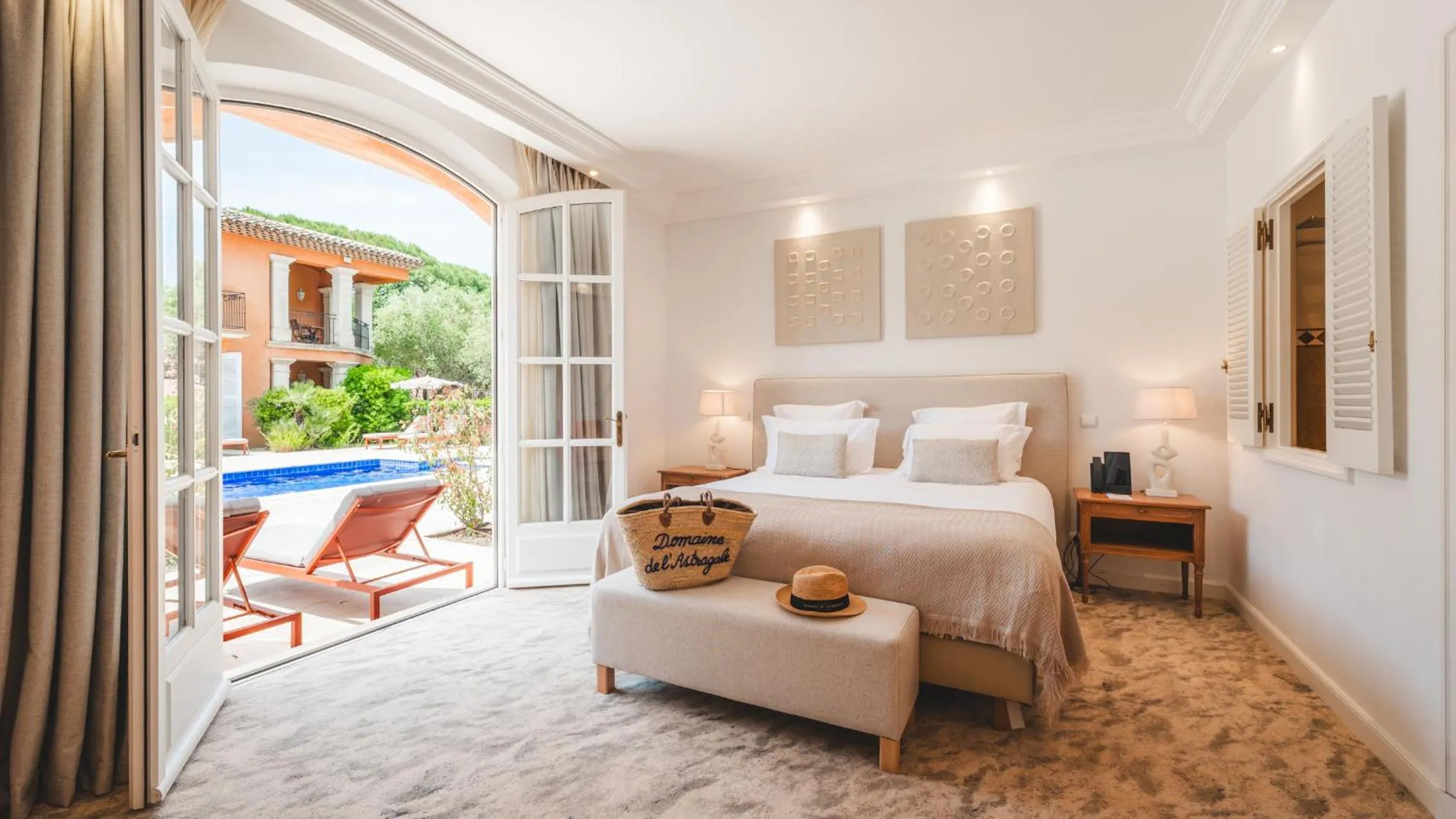 Bedroom in Domaine de l'Astragale