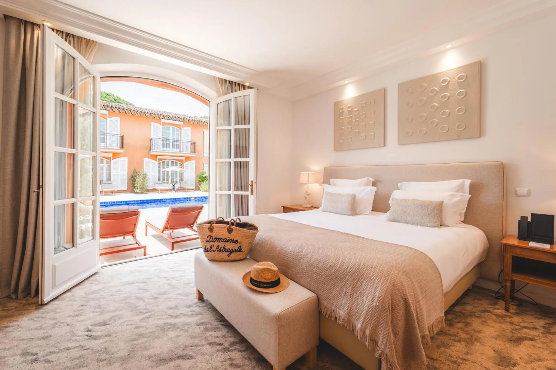 Bedroom in Domaine de l'Astragale