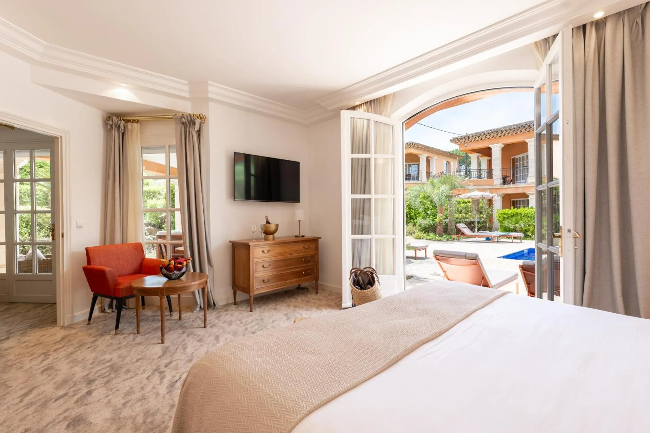 Bedroom in Domaine de l'Astragale