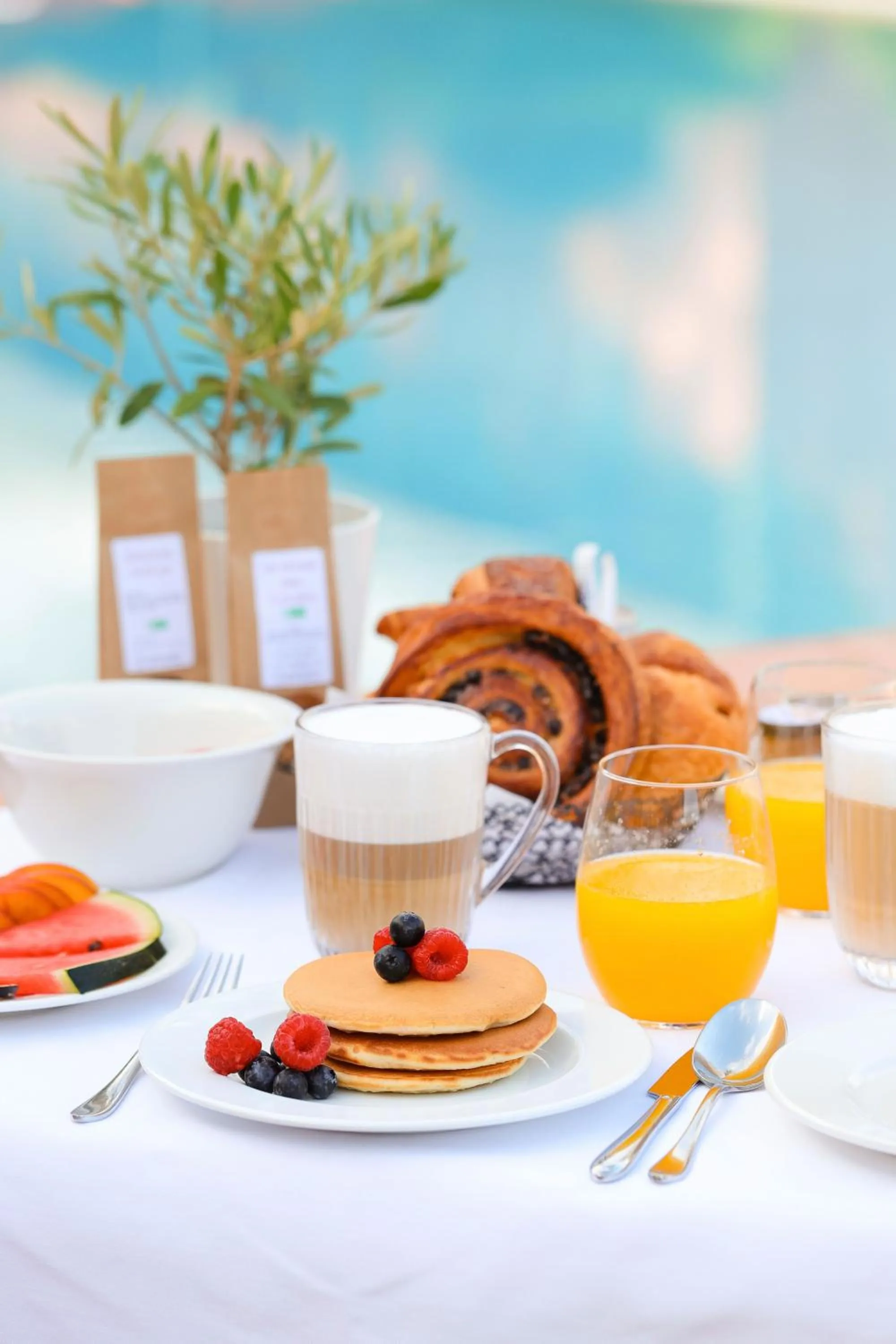 Breakfast in Domaine de l'Astragale