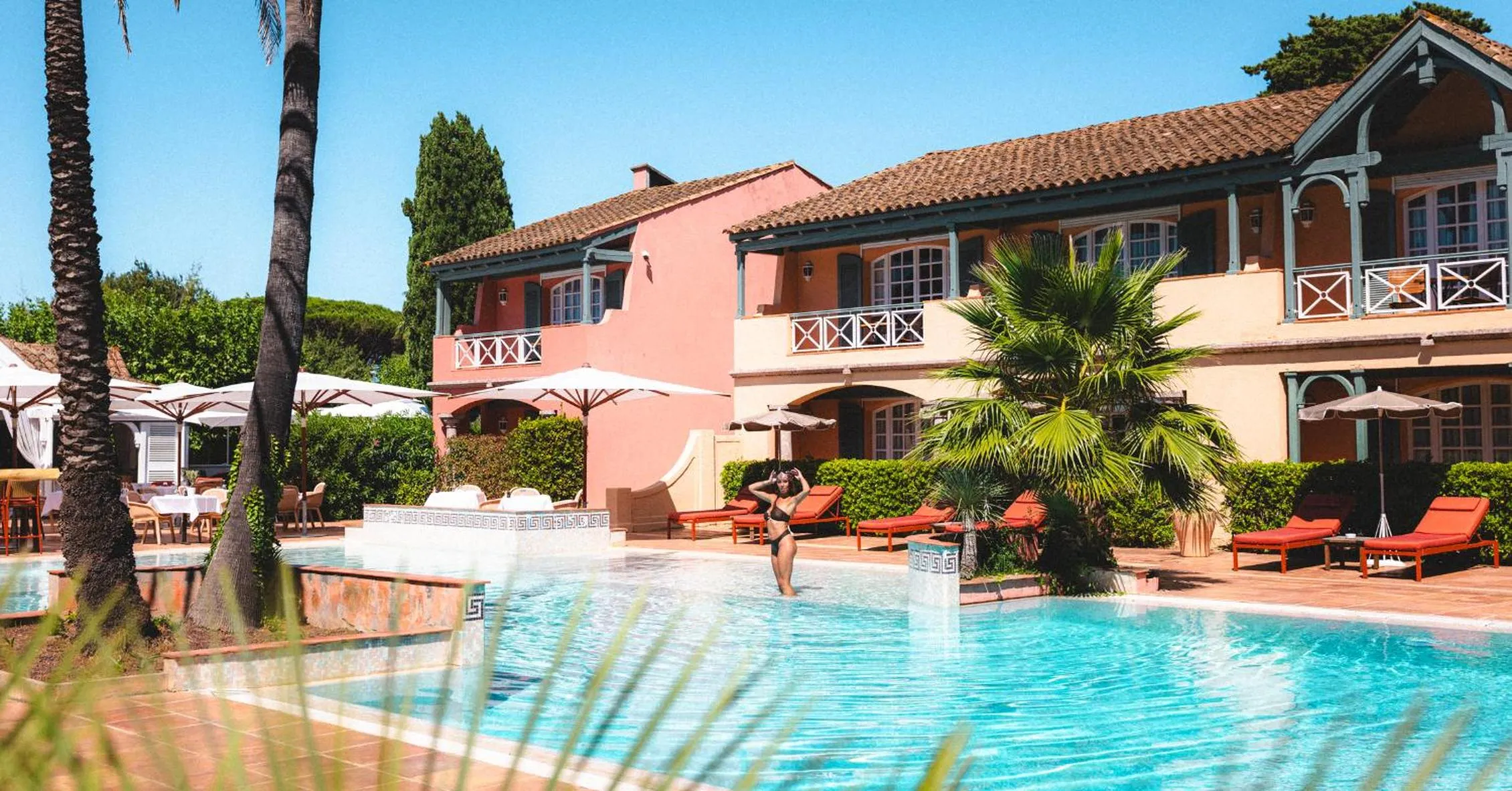 Swimming pool in Domaine de l'Astragale