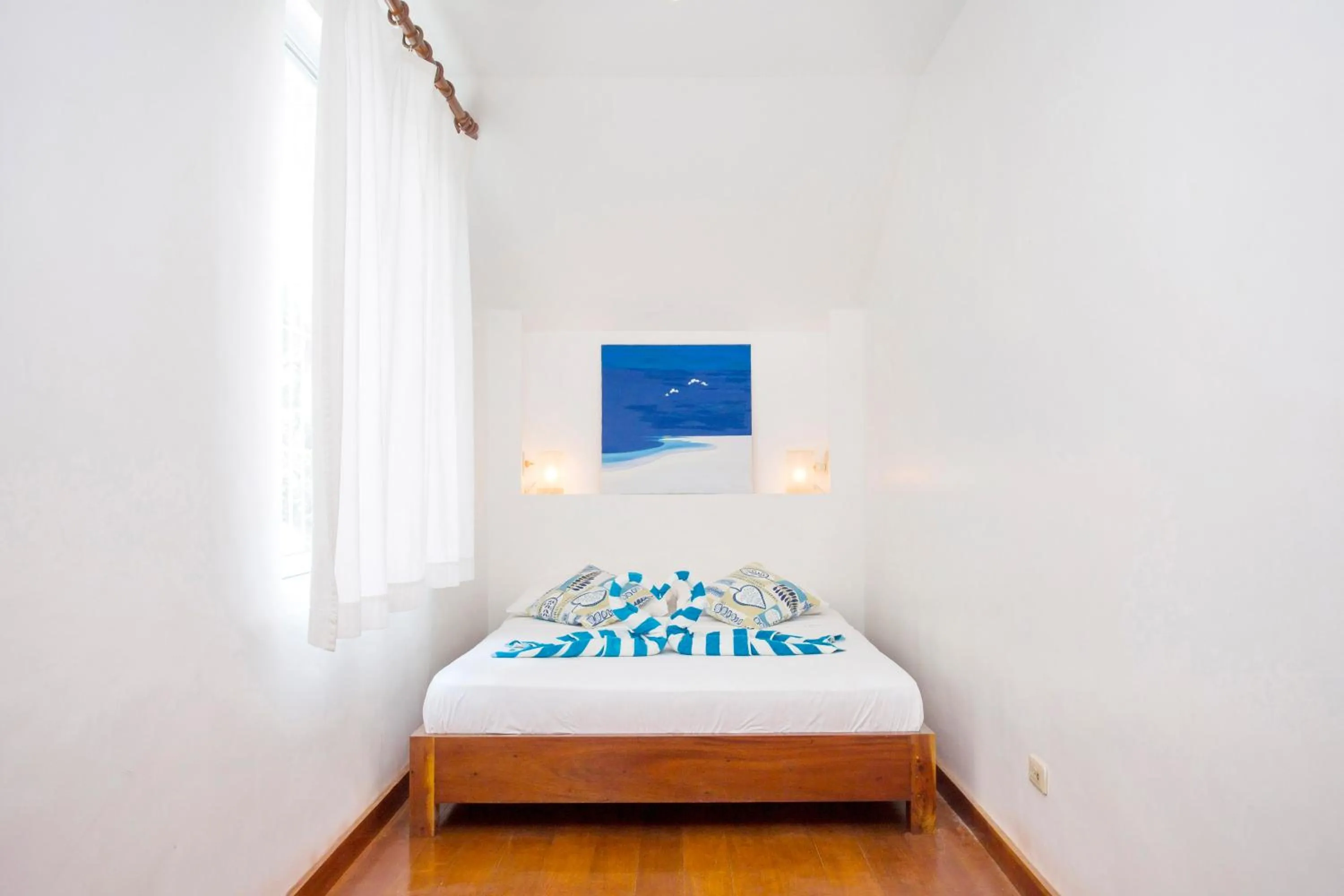 Bed in Mabuhay Beach House