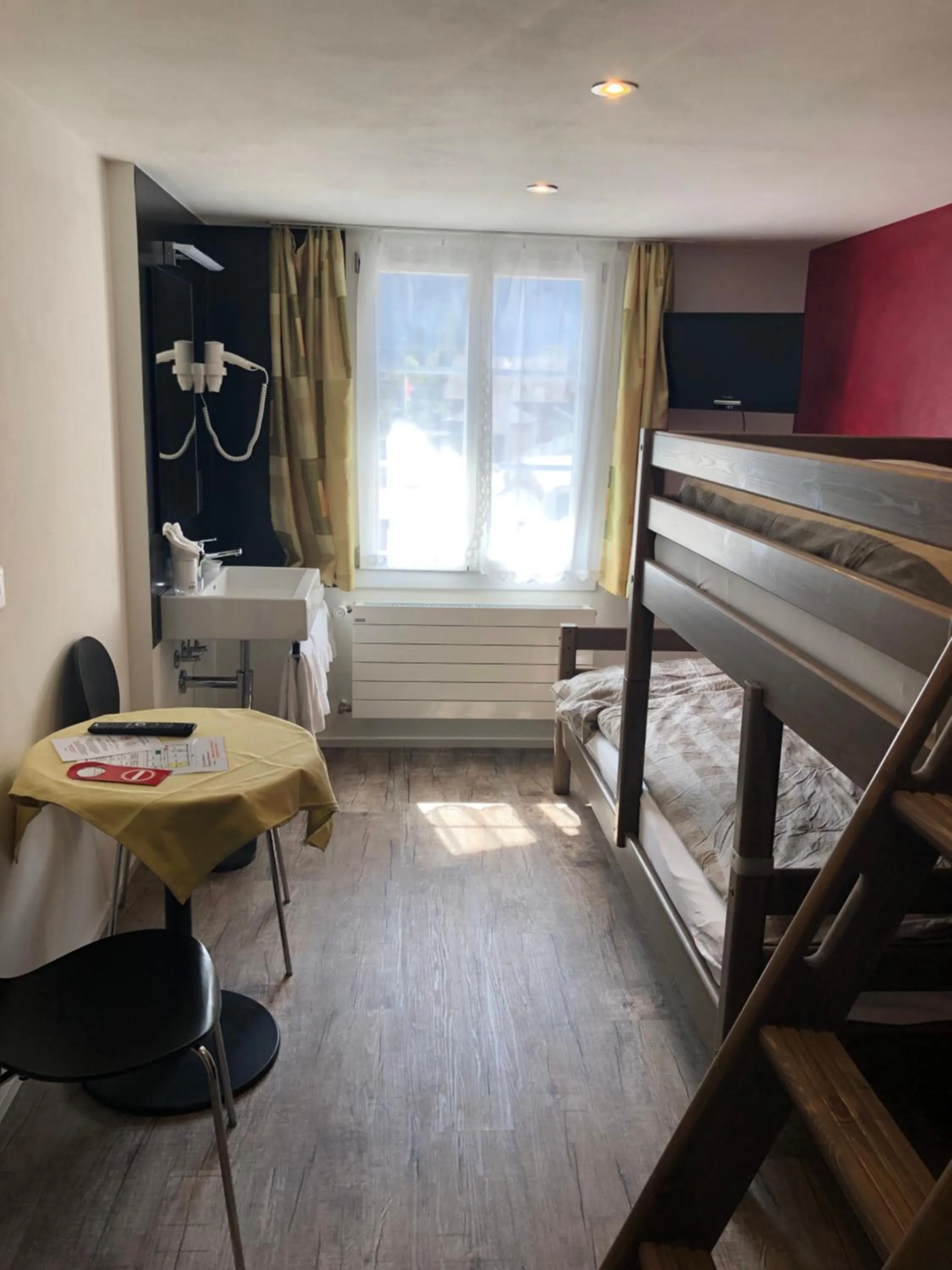 Photo of the whole room, Bed in Hotel Steinbock