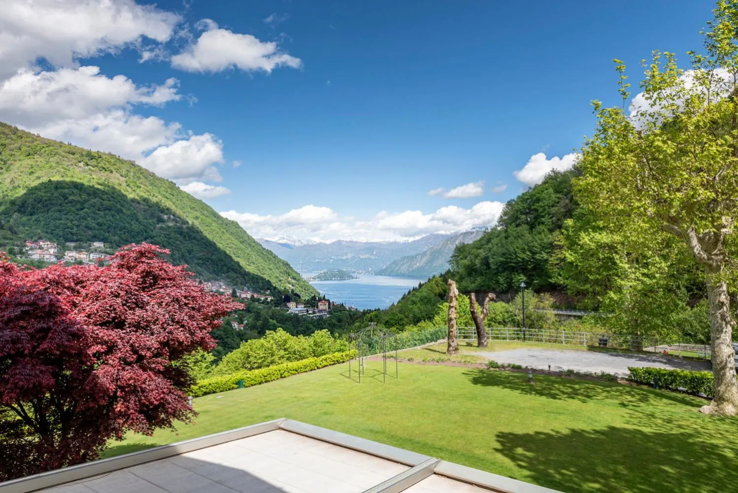 Garden view in Locanda Sant' Anna