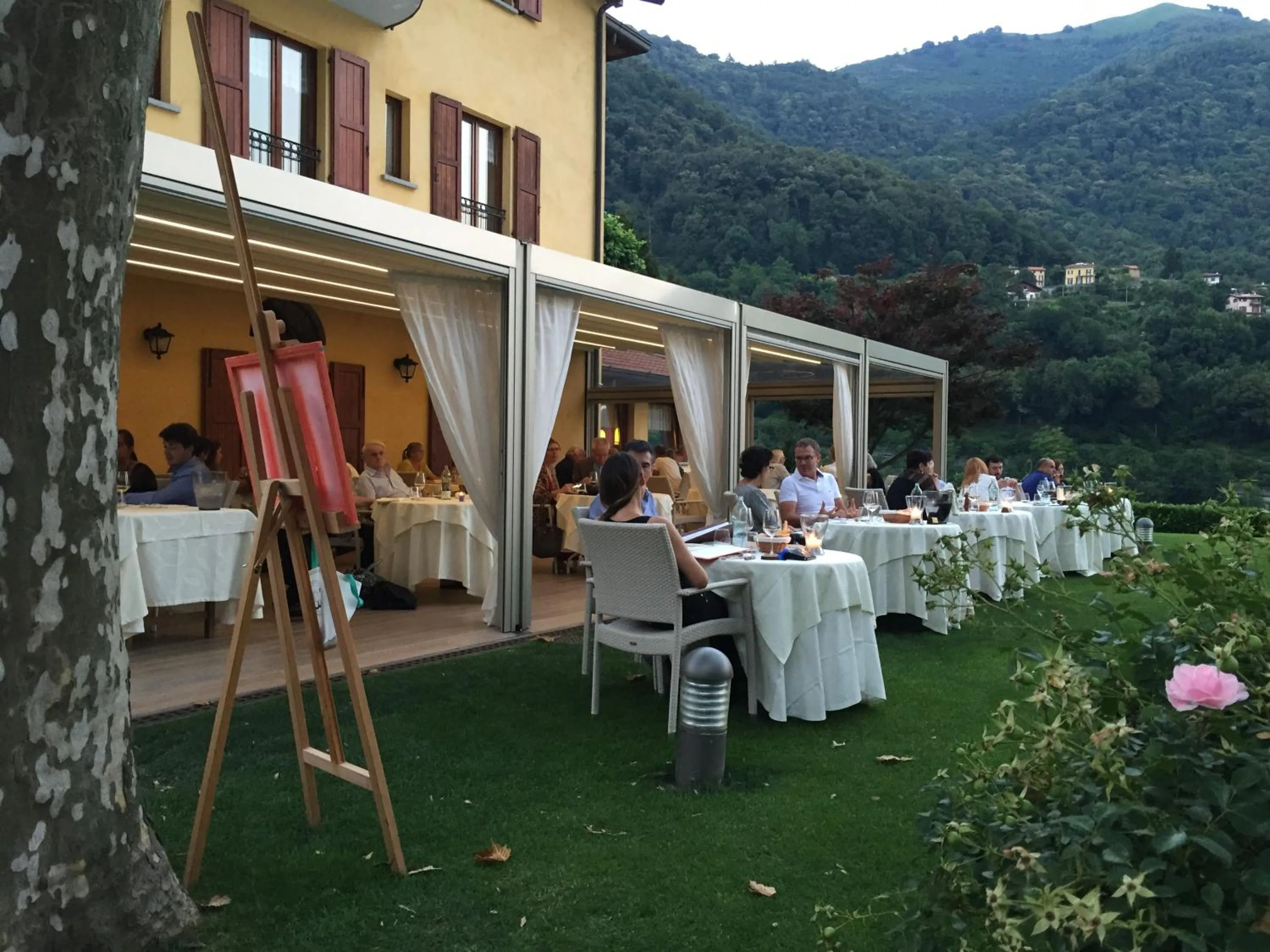 Garden view in Locanda Sant' Anna