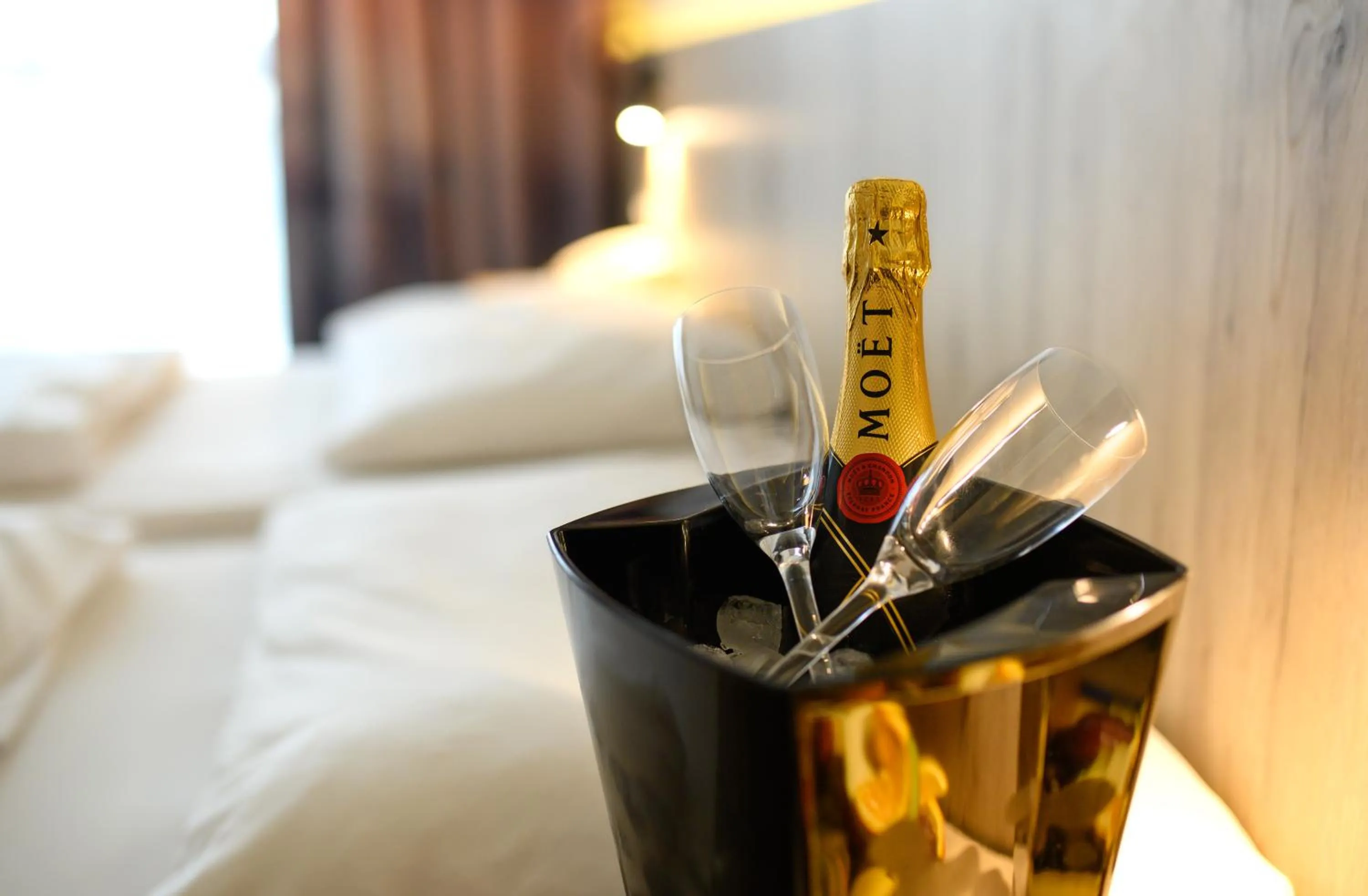 Bedroom in Akadémia Hotel