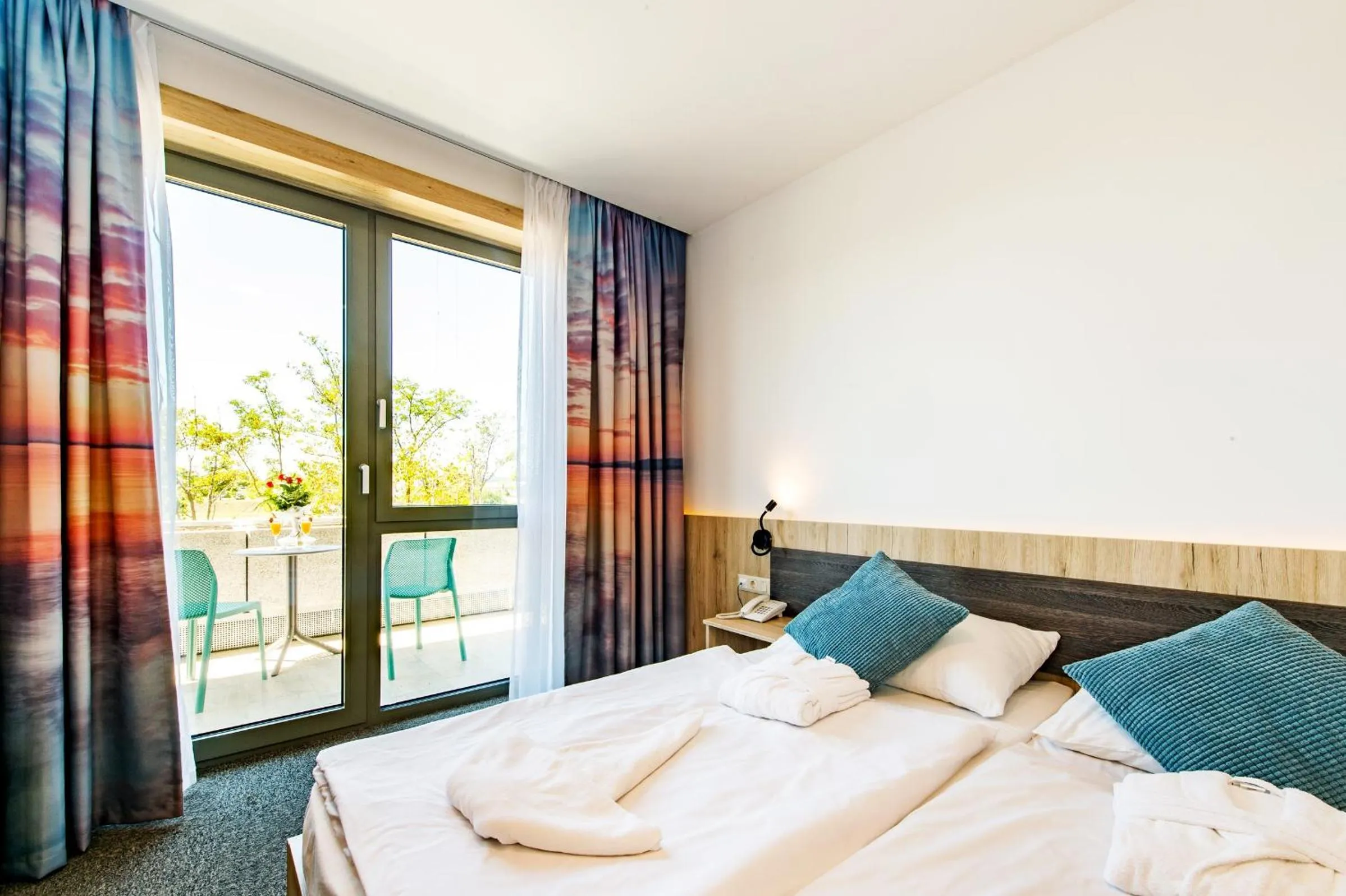 Balcony/Terrace in Akadémia Hotel