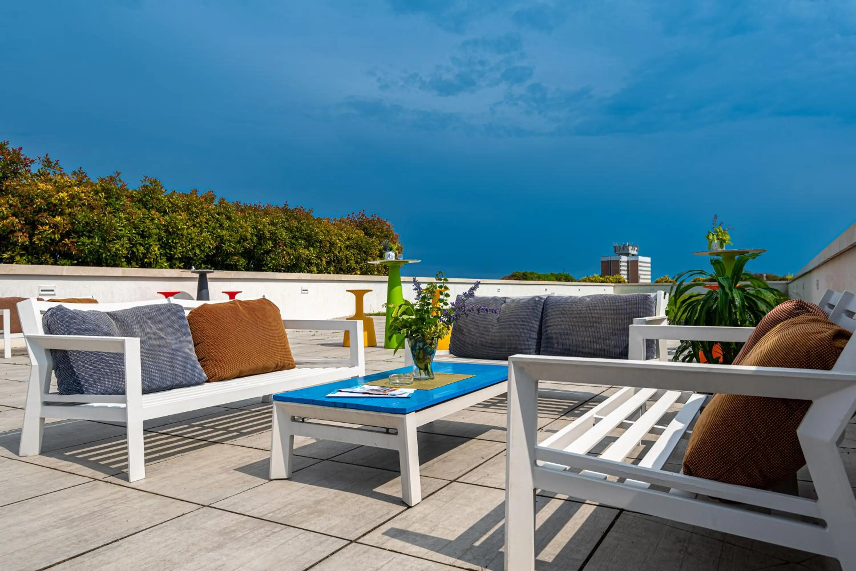 Patio in Akadémia Hotel