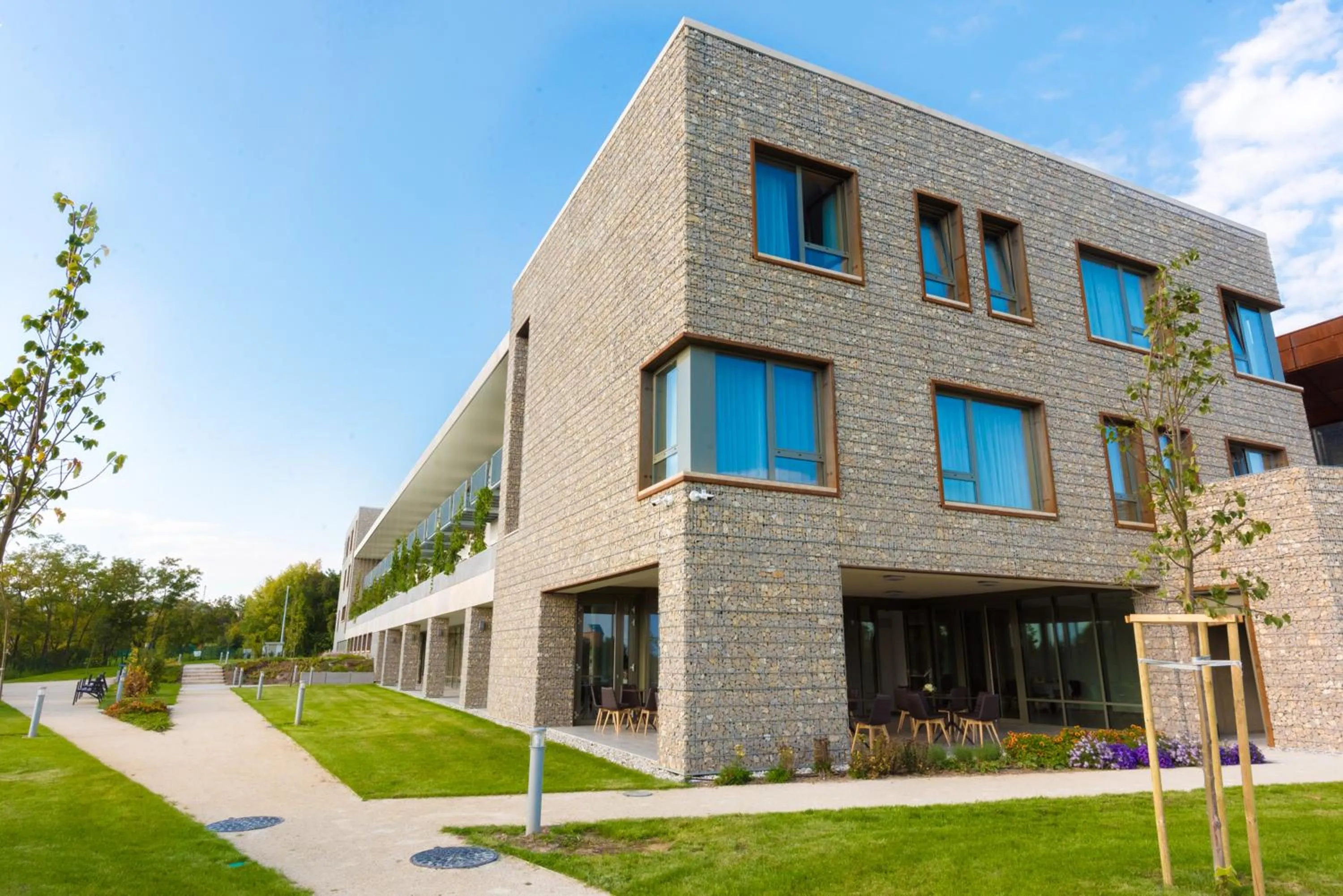 Garden view in Akadémia Hotel