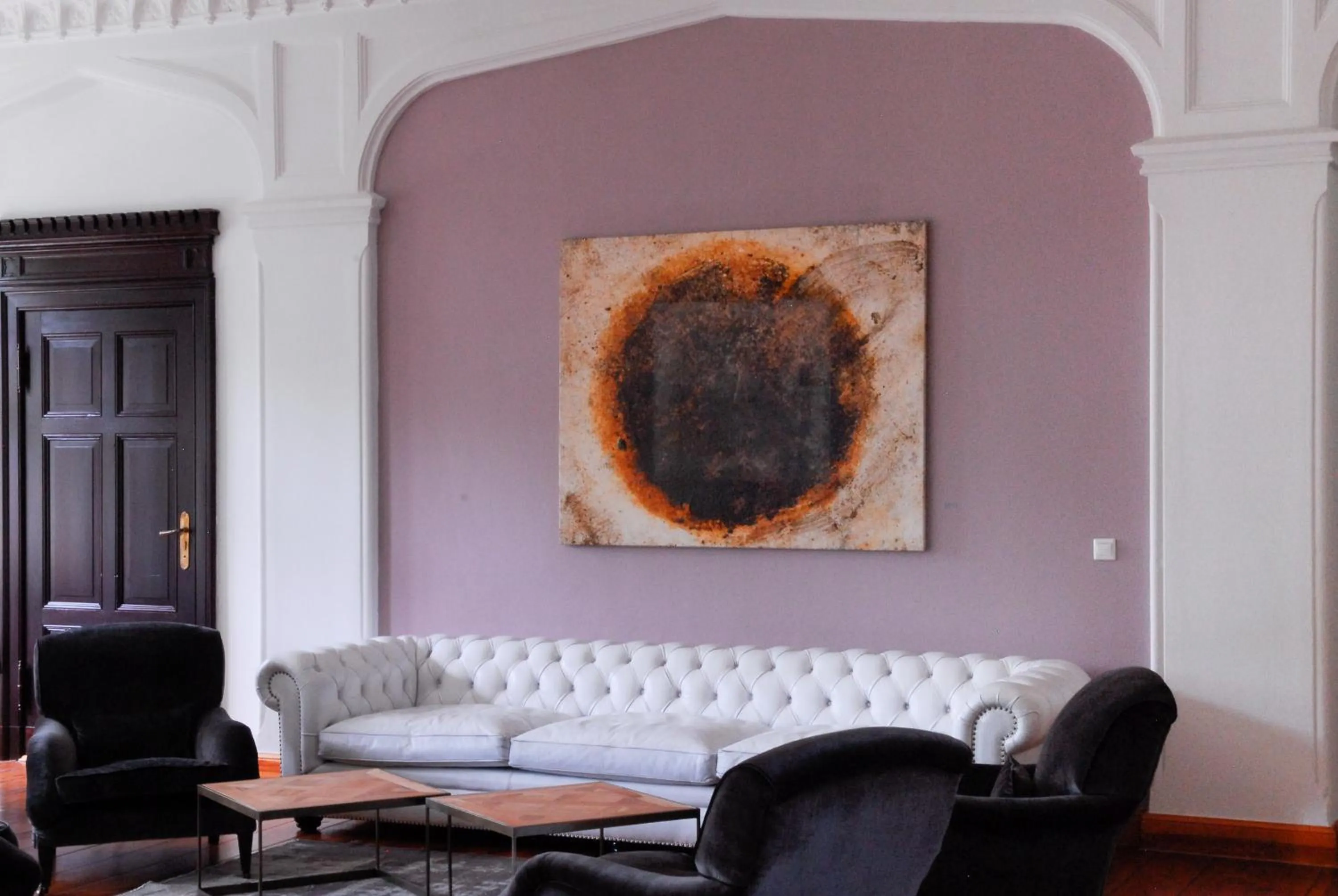 Communal lounge/ TV room in Romantik Hotel Schloss Reichenow