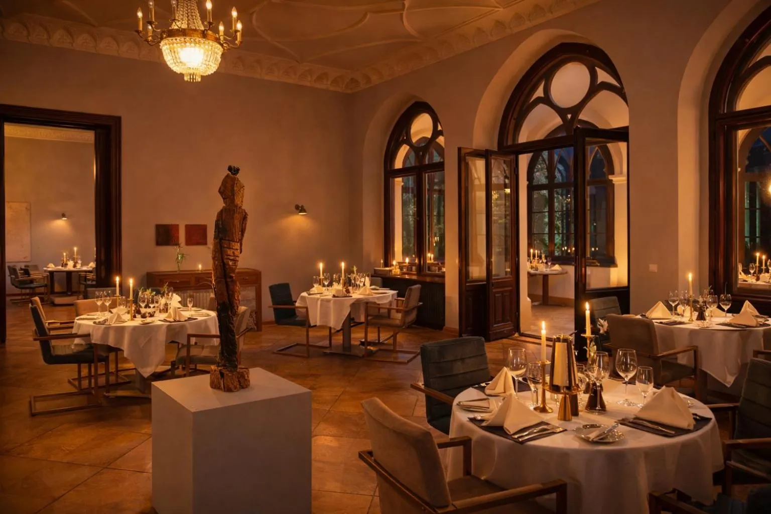 Restaurant/places to eat in Romantik Hotel Schloss Reichenow