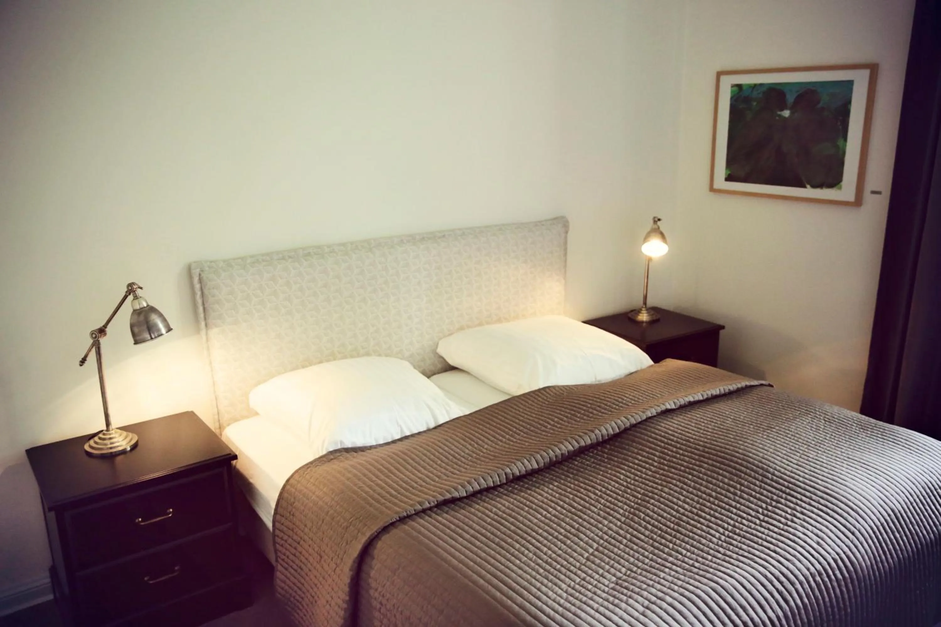 Bed in Romantik Hotel Schloss Reichenow