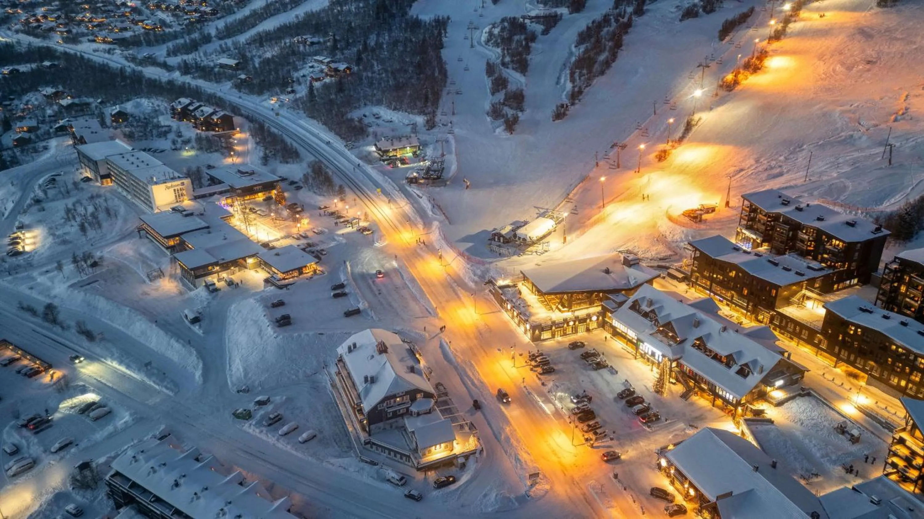 Property building in Radisson Blu Resort, Beitostølen