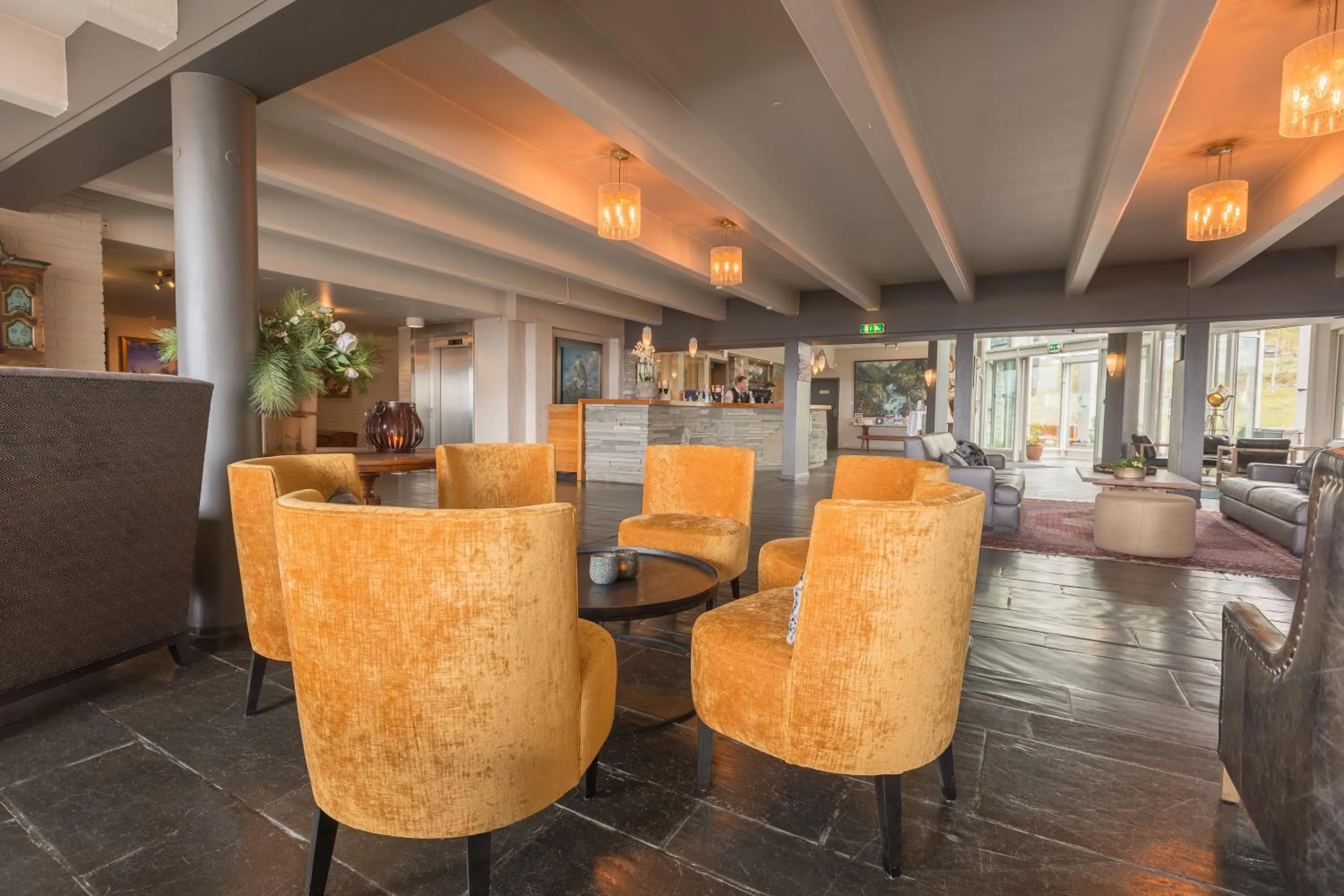 Lobby or reception in Radisson Blu Resort, Beitostølen