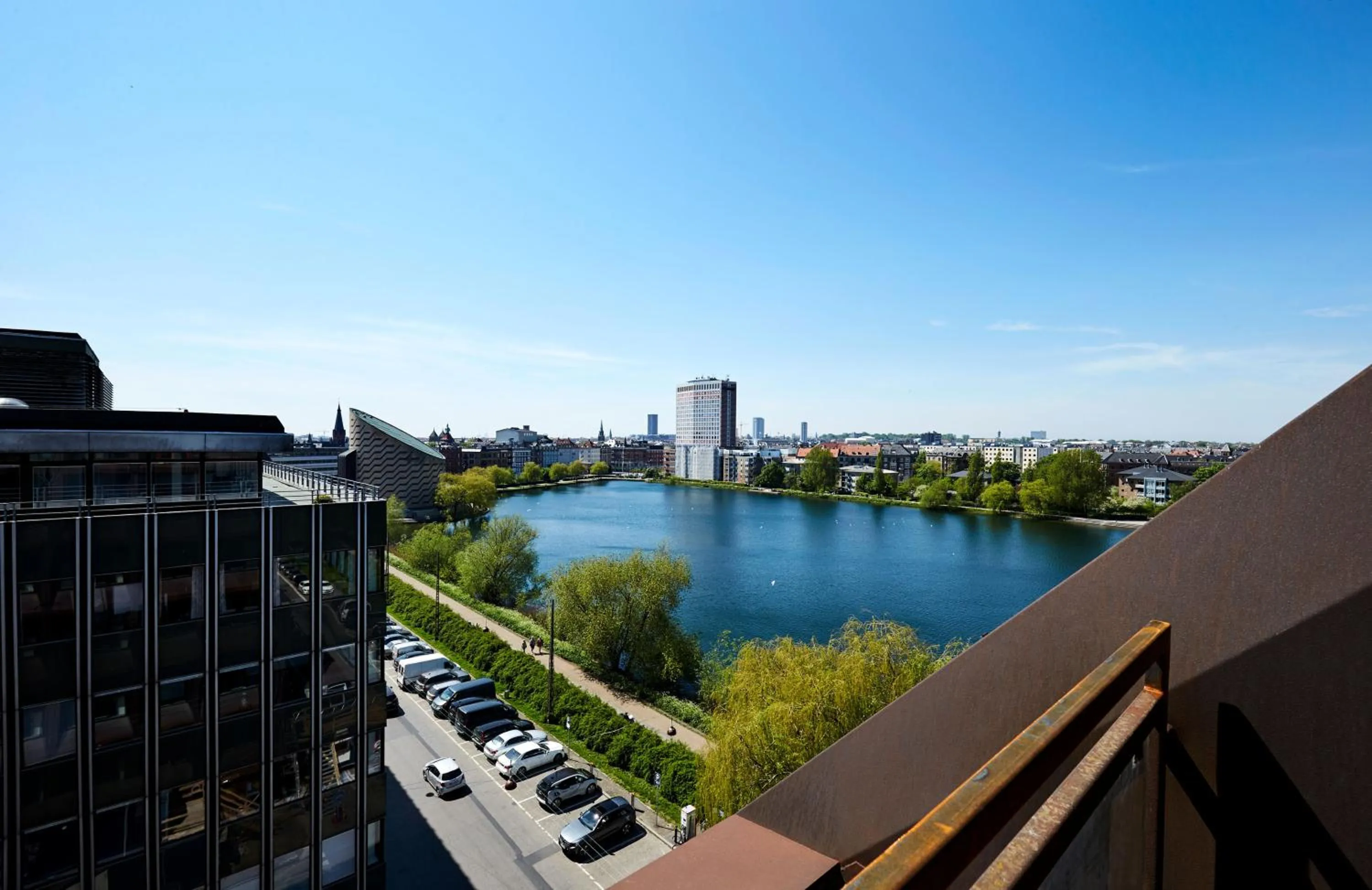 Property building in Steel House Copenhagen