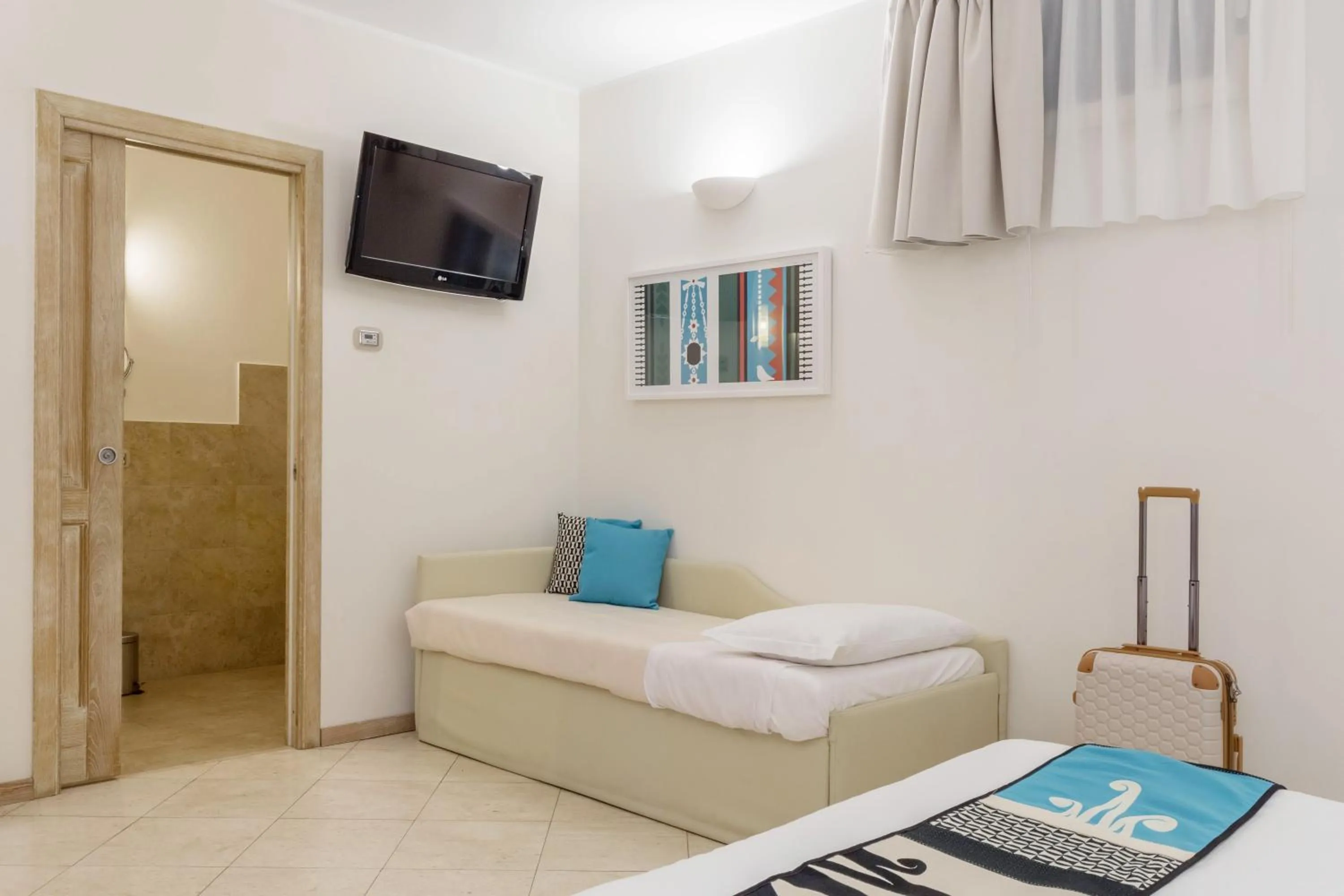 Bed in Hotel Domomea