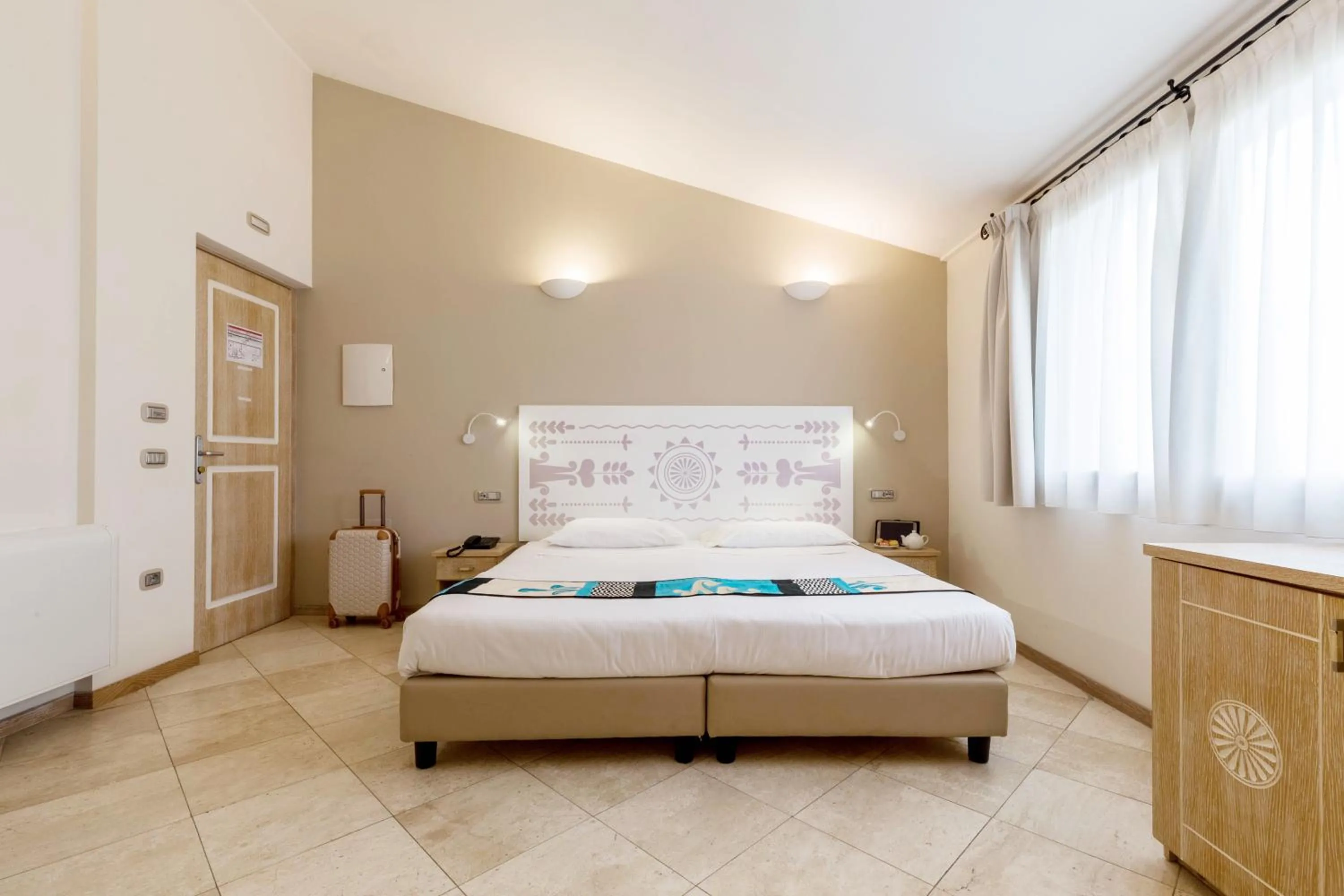 Bed in Hotel Domomea