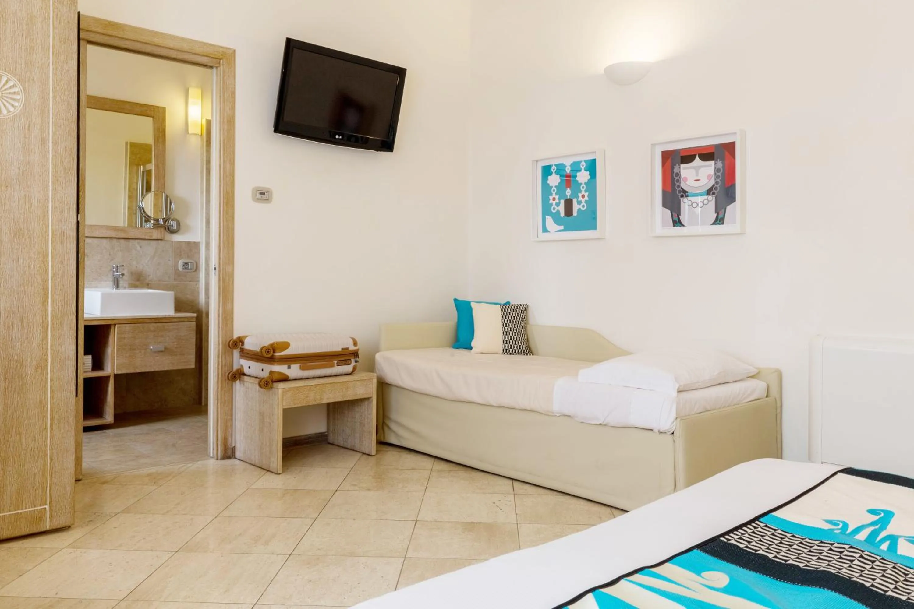 Bed in Hotel Domomea