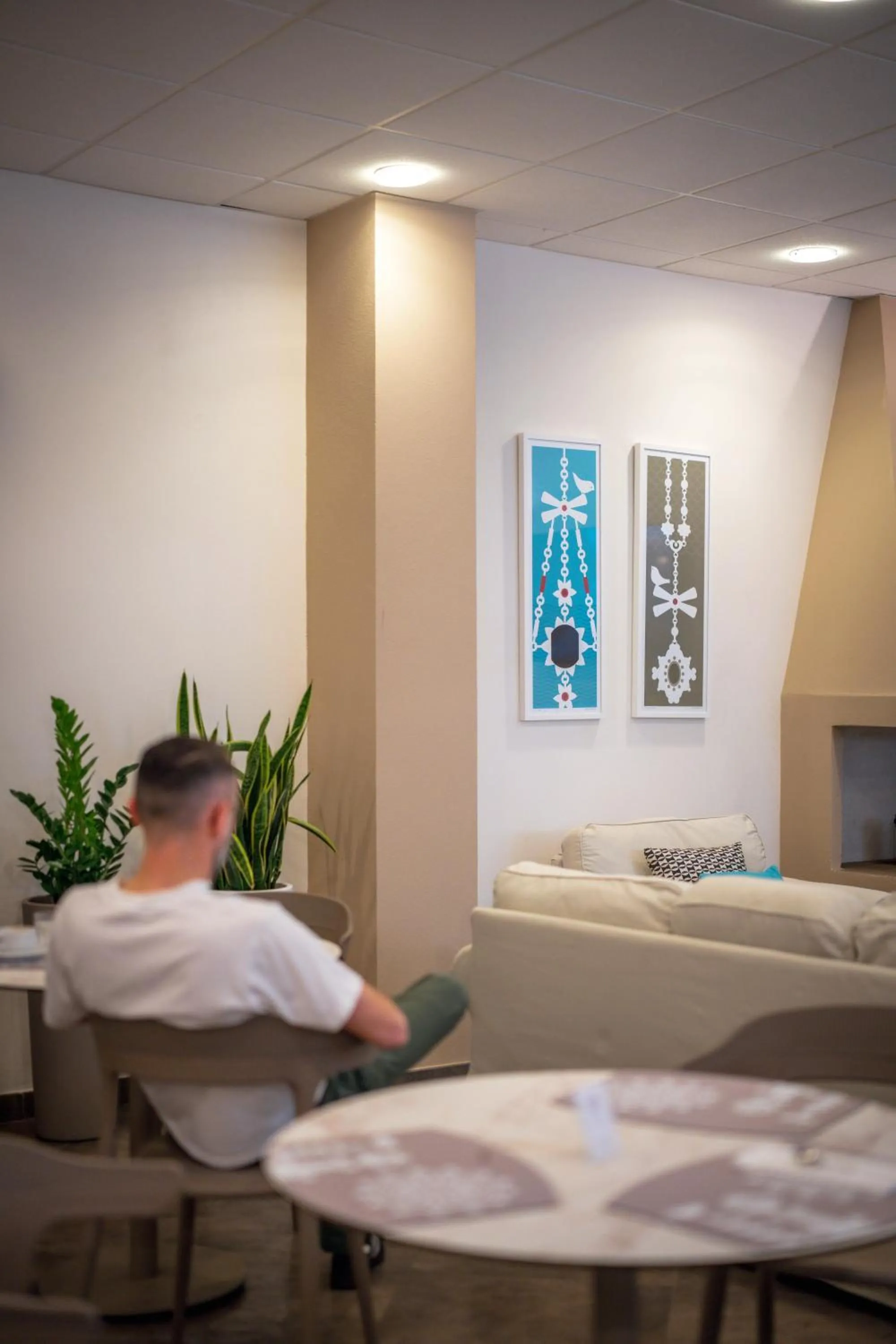 Lobby or reception in Hotel Domomea