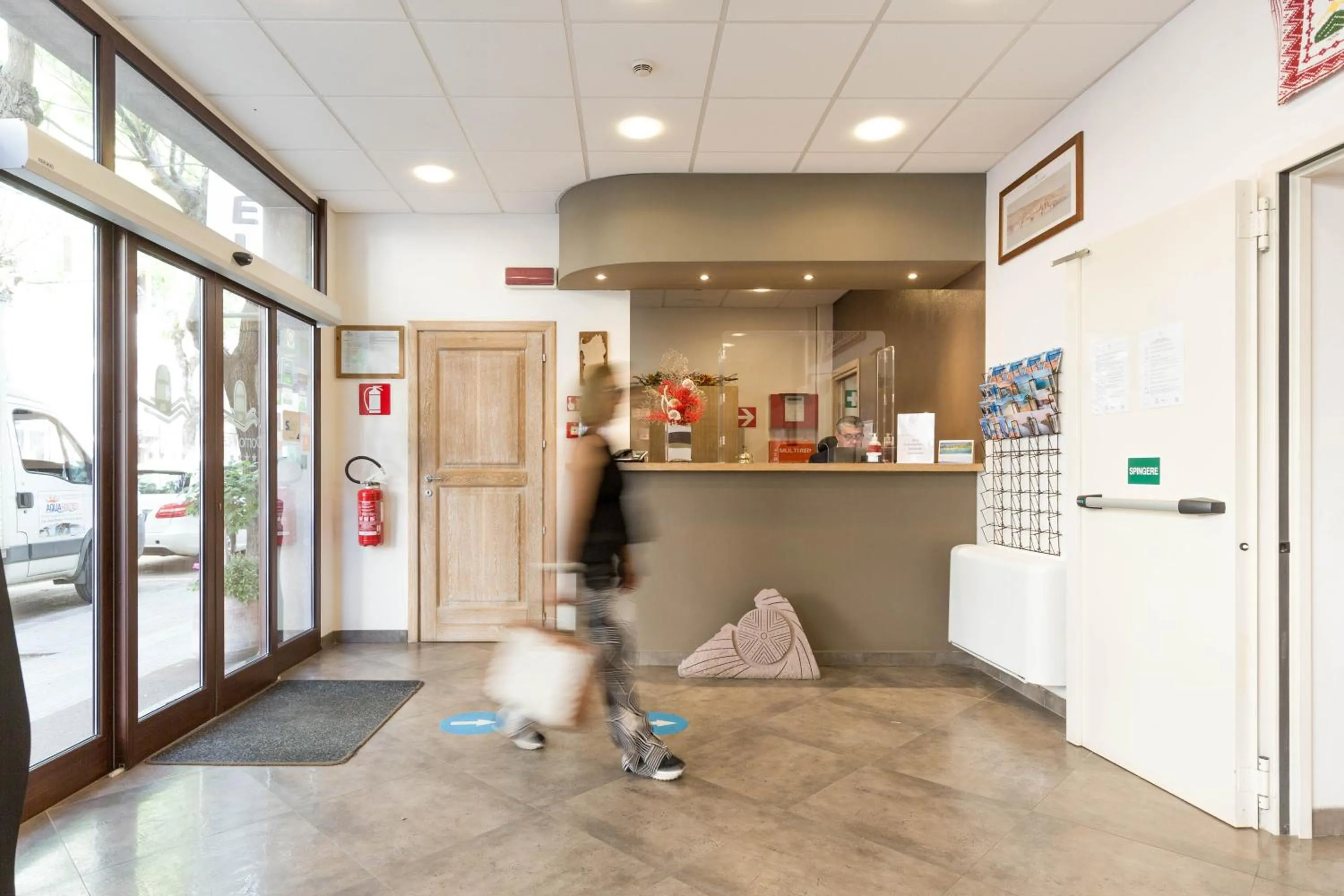 Lobby or reception in Hotel Domomea