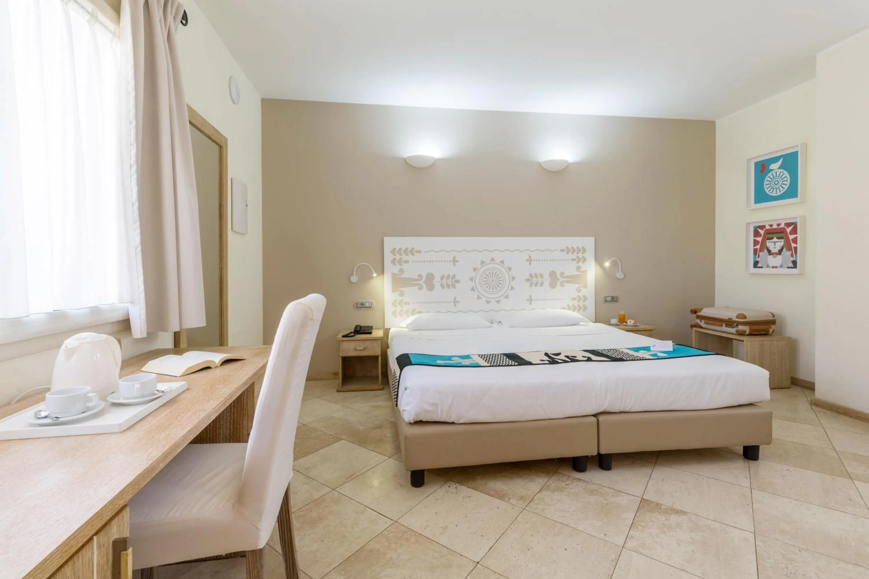 Bed in Hotel Domomea