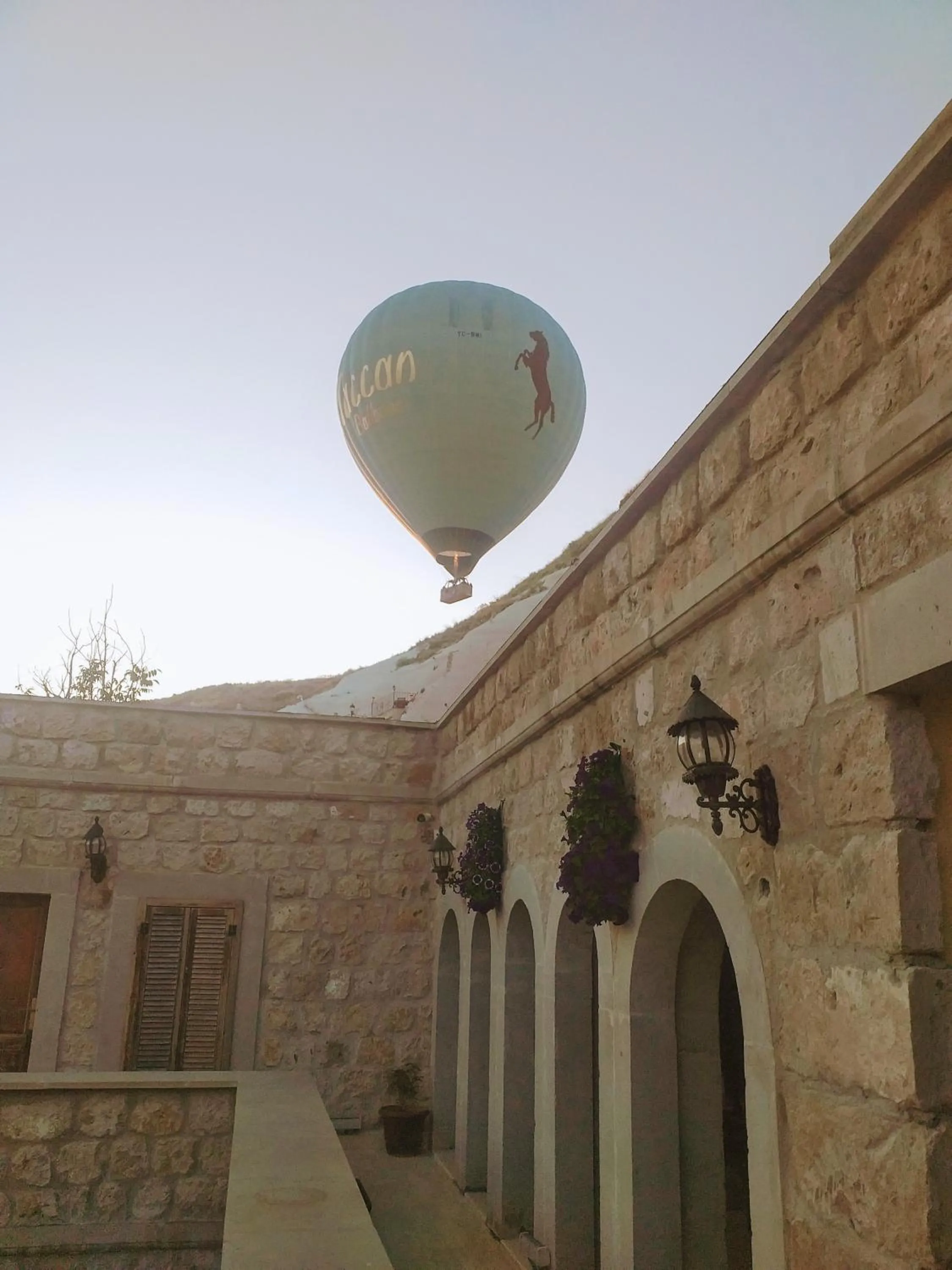 Balcony/Terrace in Guzide Cave Hotel