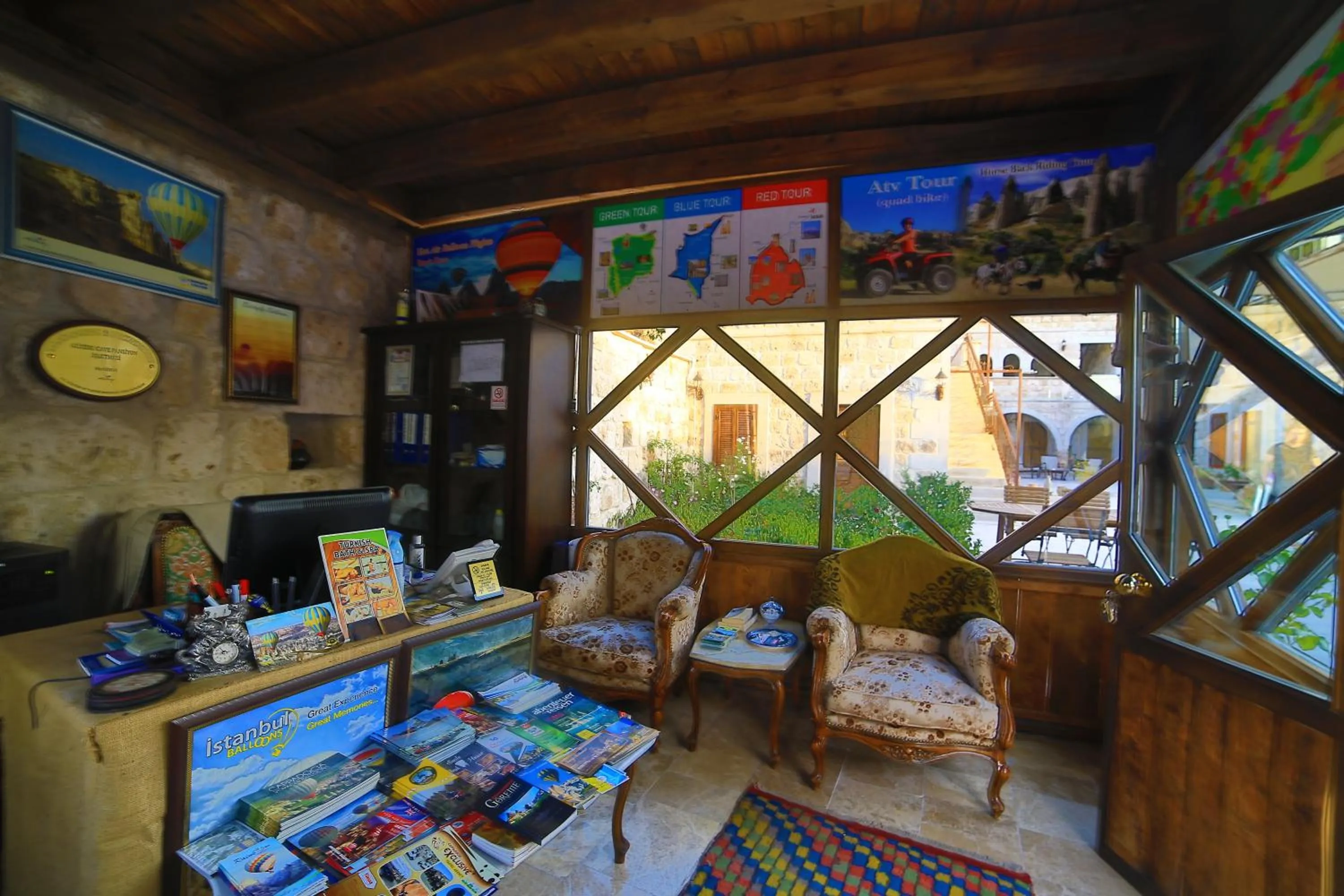 Lobby or reception in Guzide Cave Hotel
